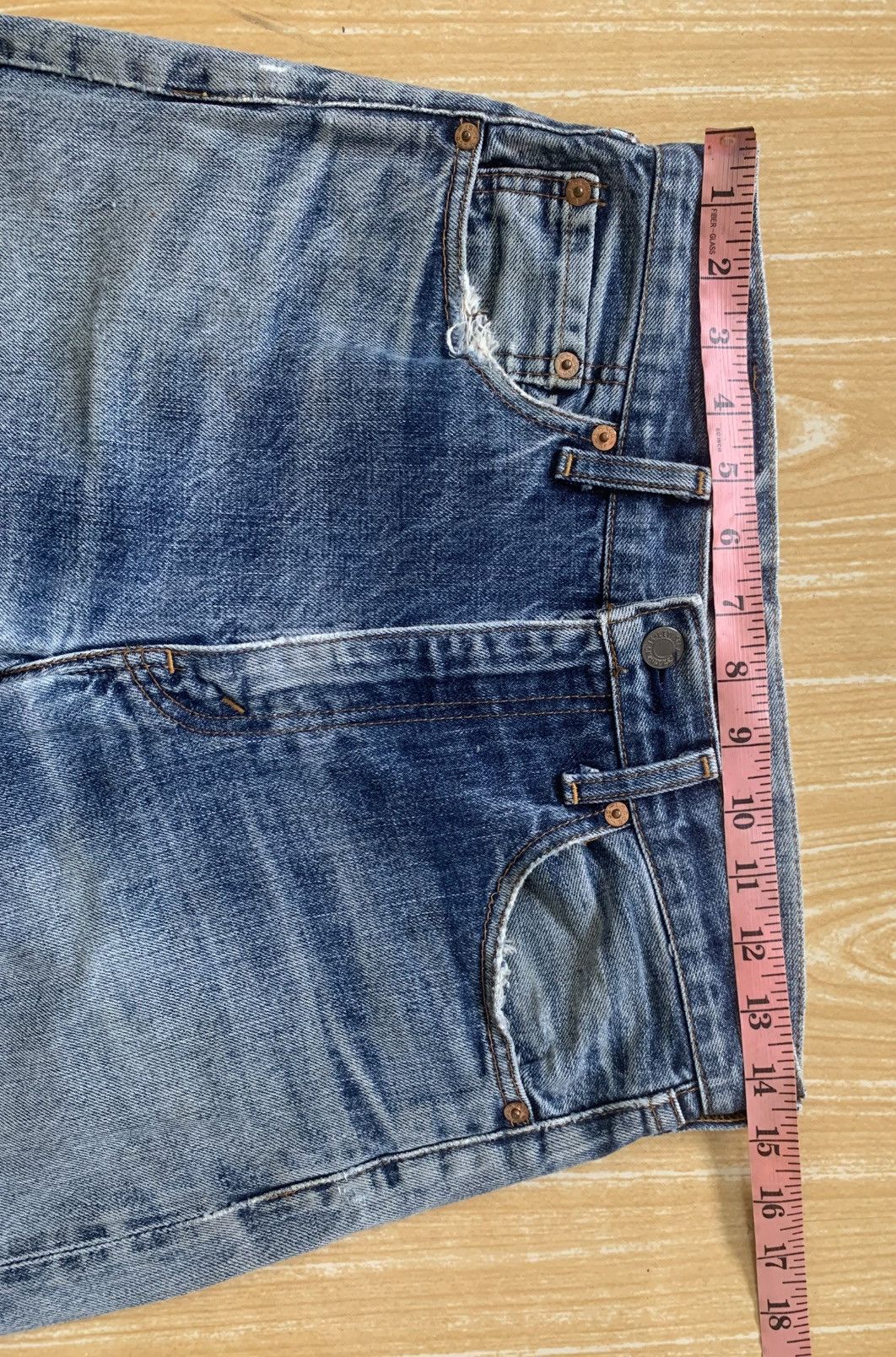 Levi's Rare.. Distressed Levi’s 502 Big E Made In Japan Size US 28 / EU 44 - 24 Thumbnail