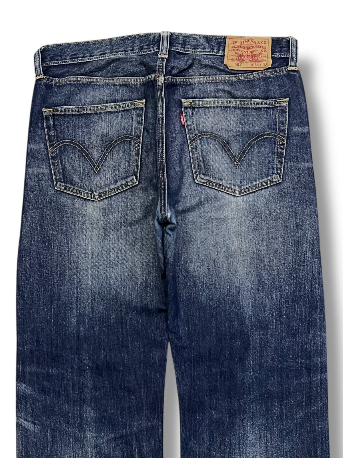 Levi's Vintage Levi’s Lot 501 Original Button Jeans - Japan Market Size US 35 - 5 Thumbnail