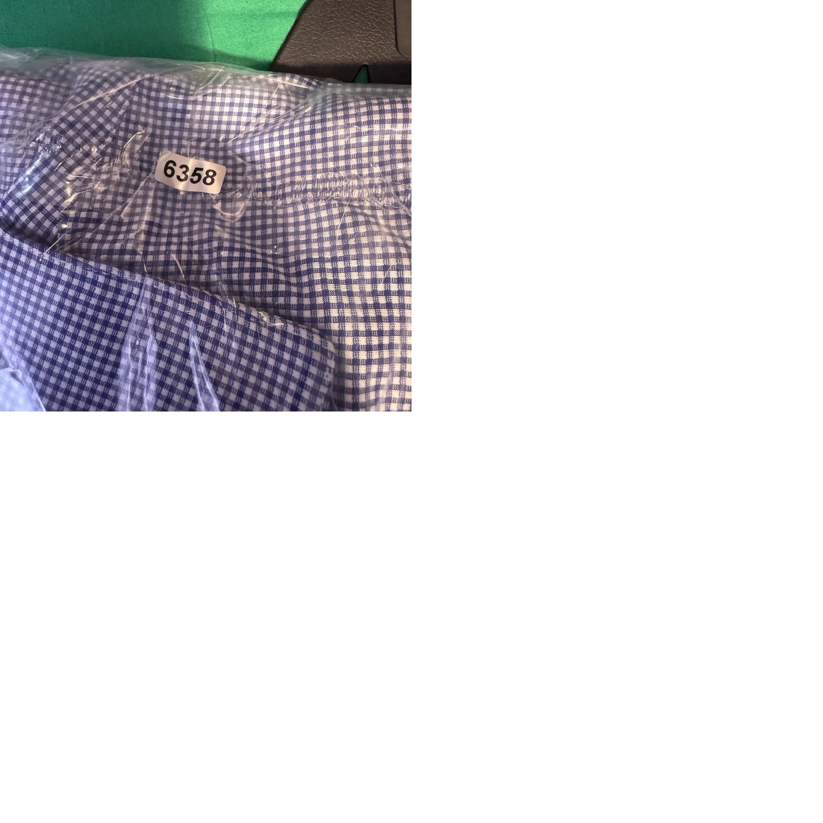 Mizzen+Main Mizzen Main Shirt Mens Large Trim Fit Spinnaker Collection Stretch Gingham USA Size US L / EU 52-54 / 3 - 9 Thumbnail