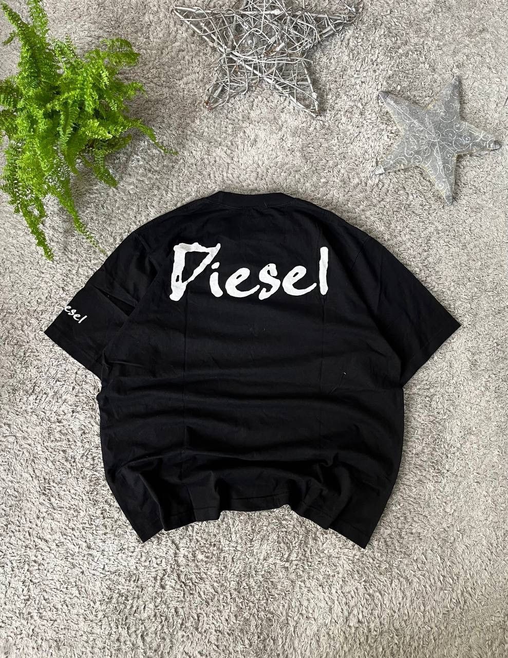 Diesel × Japanese Brand Diesel T-Shirt Streetwear Archive Opium Big Logo Rare Y2k Size US XL / EU 56 / 4 - 3 Thumbnail