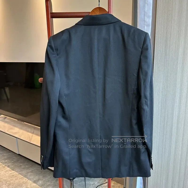 Ann Demeulemeester Ann Demeulemeester Men's Black Cotton Jacket . Size US L / EU 52-54 / 3 - 2 Thumbnail
