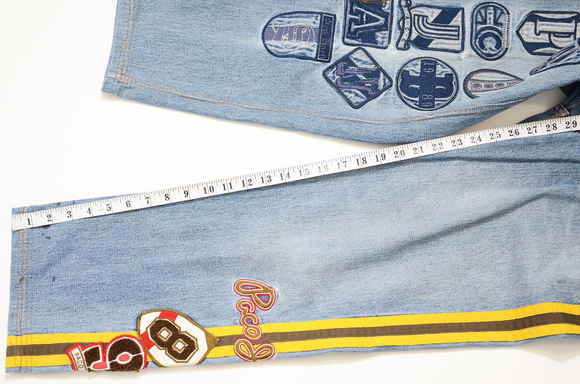 Other Le Paco Jeans [No back Pockets] Y2K Hiphop Streetwear Size US 30 / EU 46 - 13 Thumbnail