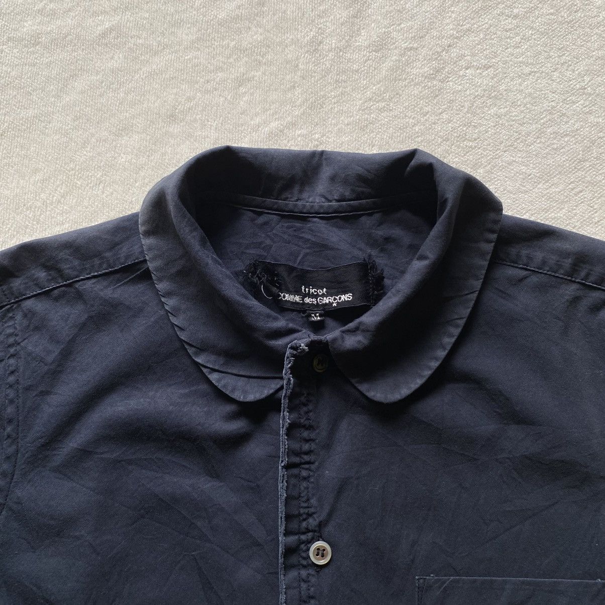 Comme des Garcons Vintage Comme Des Garcons Tricot Button up Shirt Size US M / EU 48-50 / 2 - 2 Thumbnail