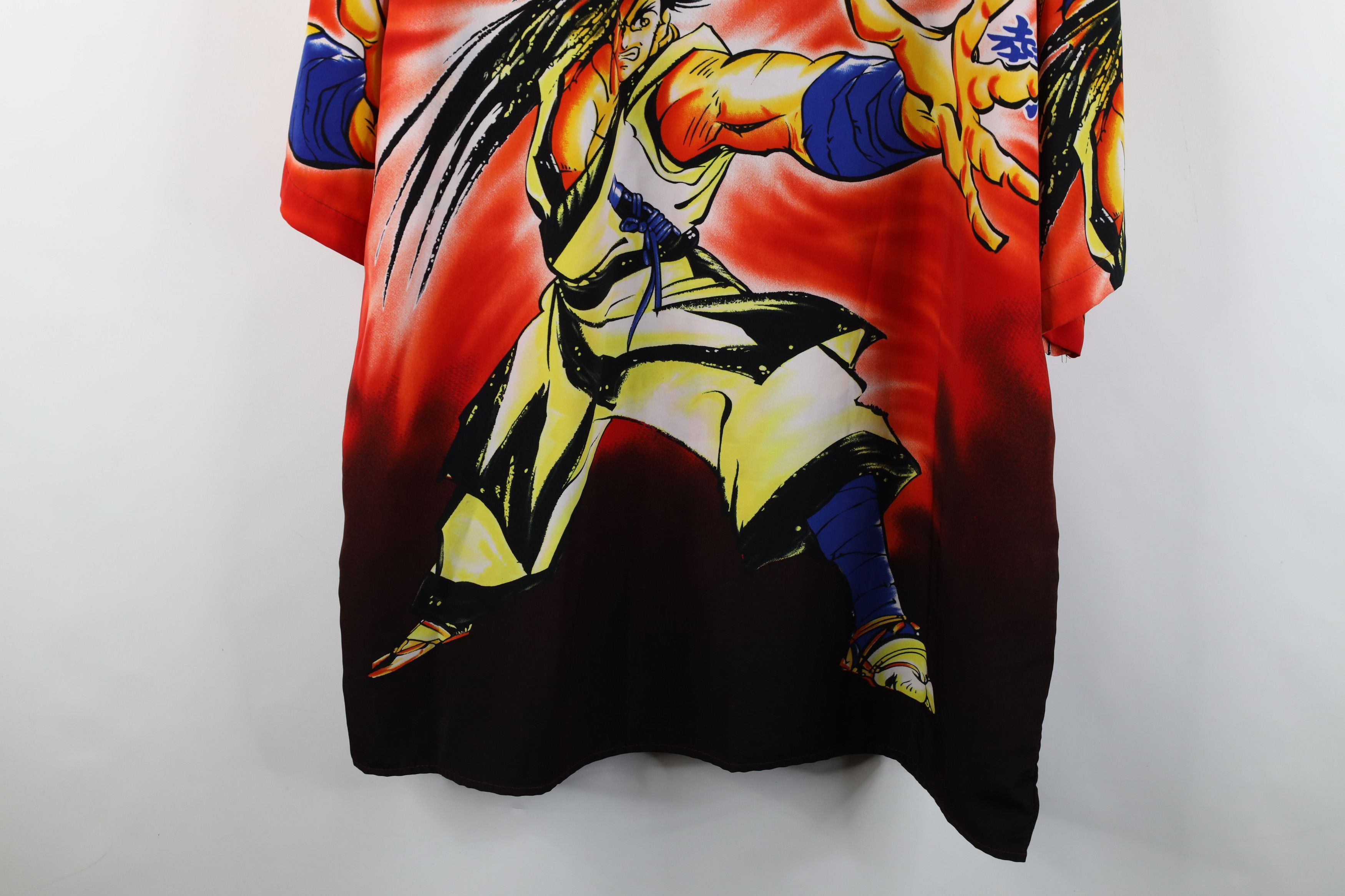 Vintage Vintage 90s Y2K Streetwear All Over Print Button Shirt Size US XXL / EU 58 / 5 - 14 Thumbnail