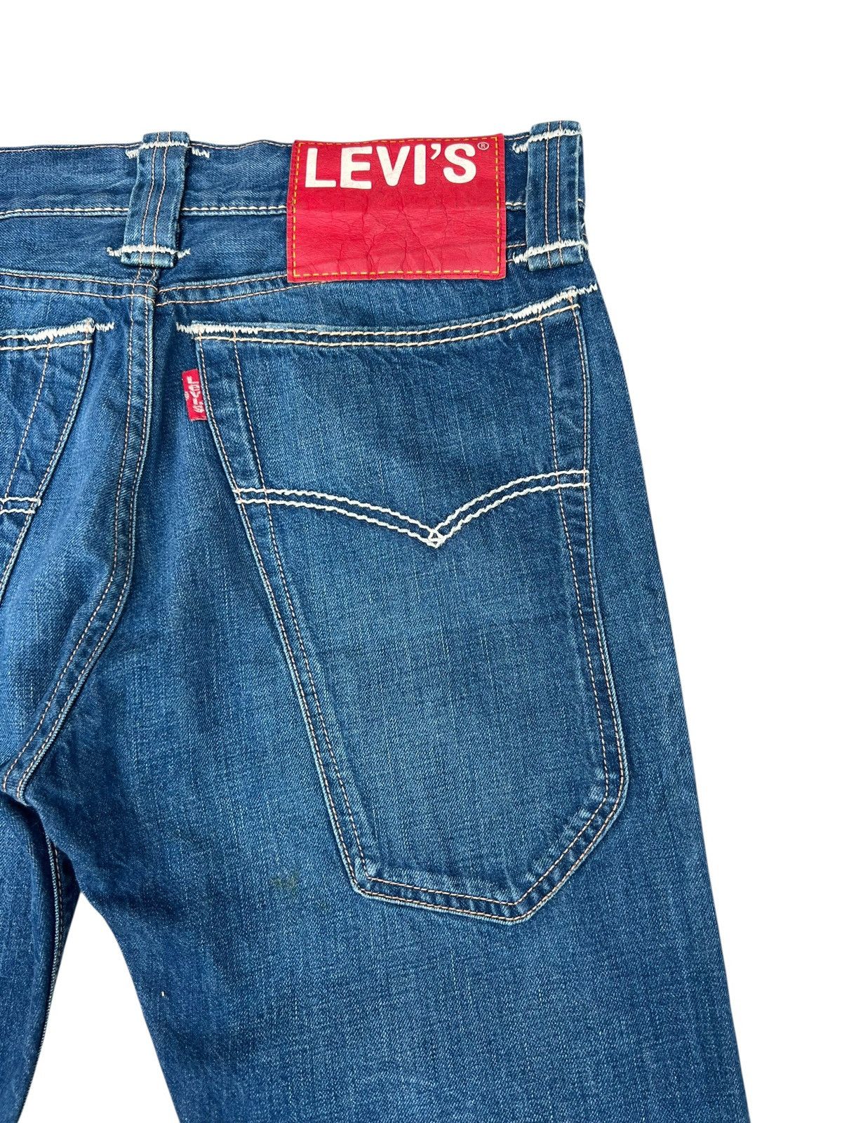 Levi's Vintage 2000s Levi’s RED Large Back Pocket Denim Jeans Size US 33 - 8 Thumbnail