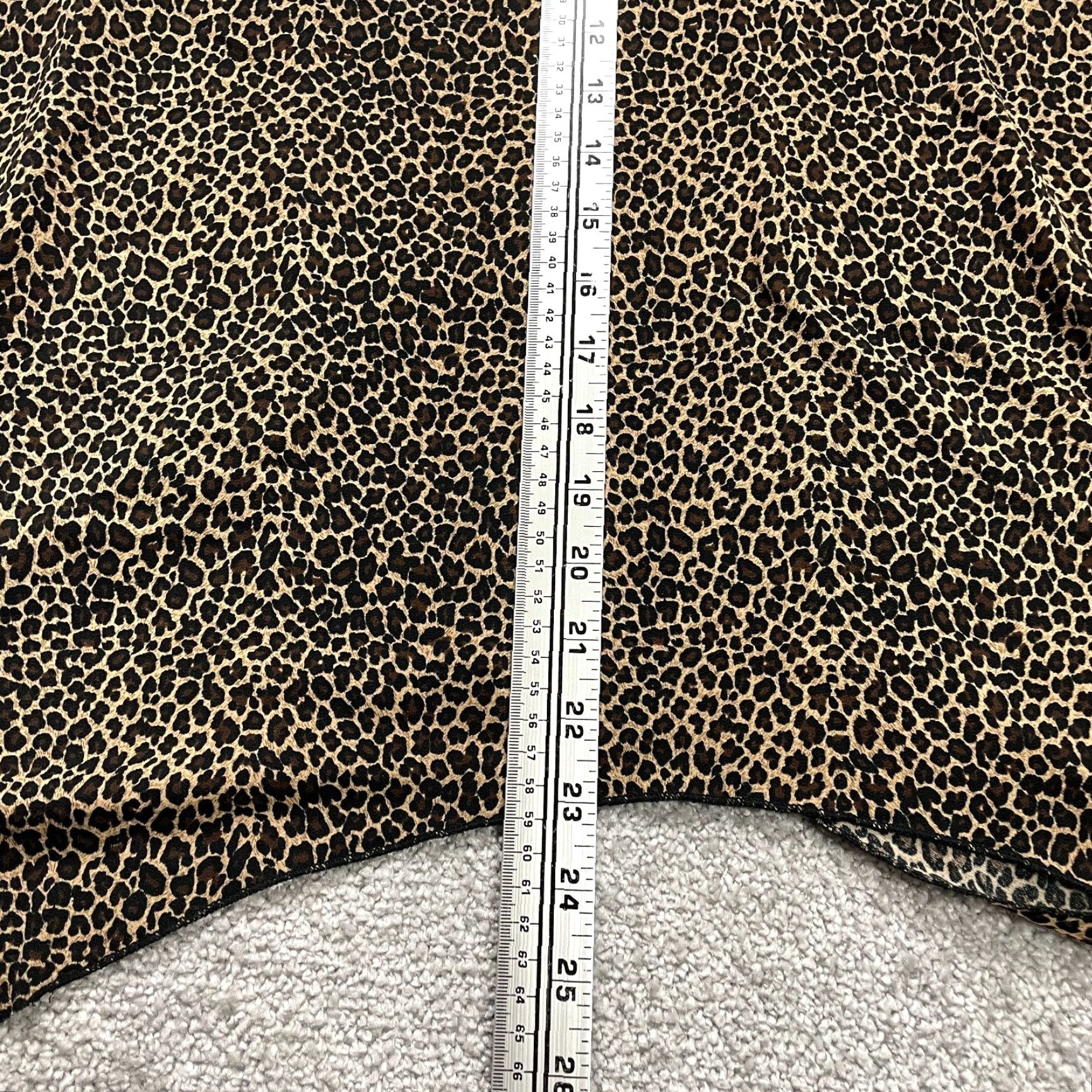 Vintage Unbranded Blouse Tunic Womens XL Brown Black Leopard V-Neck Half Sleeve Casual Shirt Women XL Leopard Pattern Modern Knit Size XL / US 12-14 / IT 48-50 - 5 Thumbnail