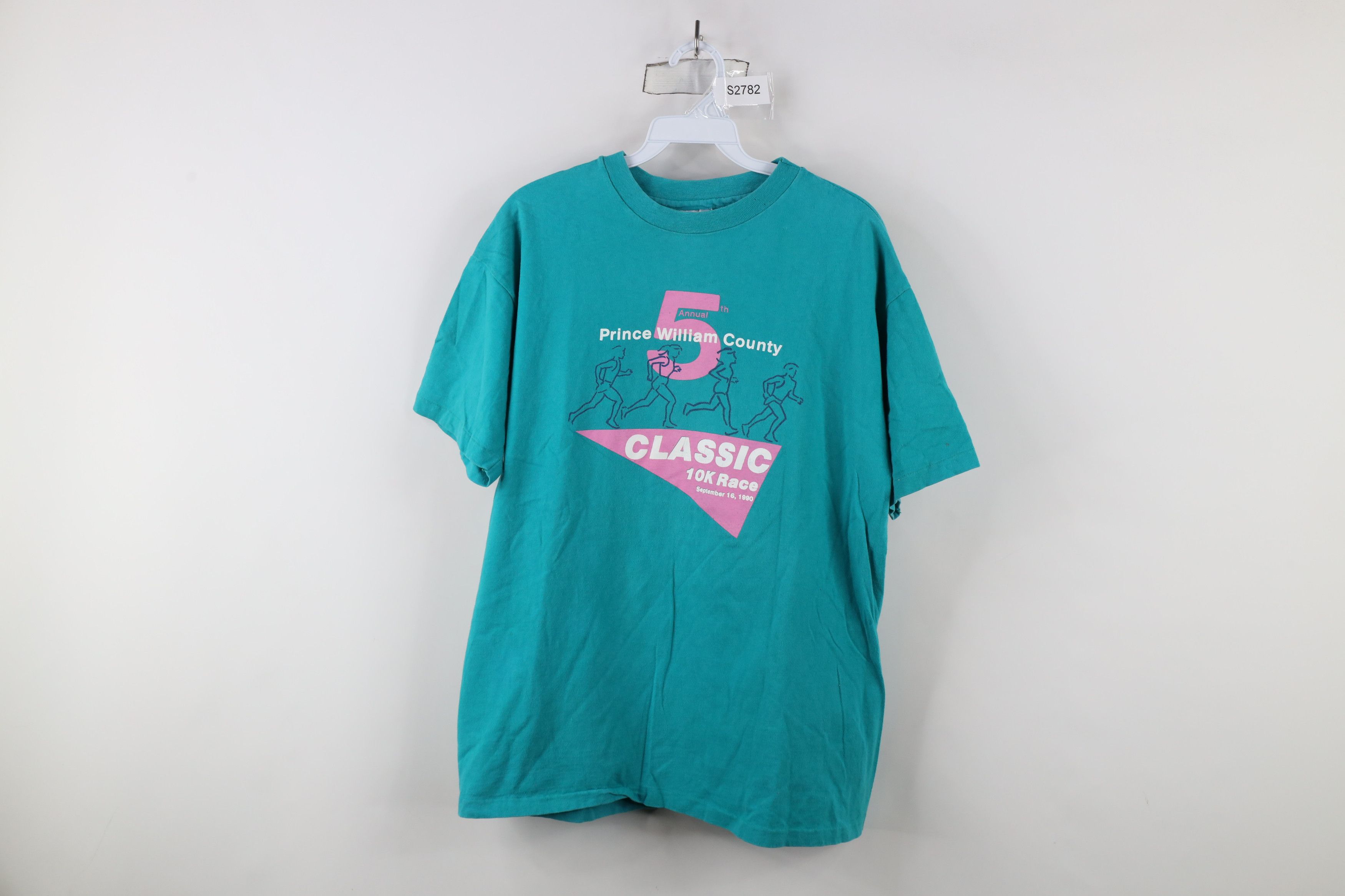 Vintage Vintage 90s Country Classic 10k Road Race Running T-Shirt Size US XL / EU 56 / 4 - 1 Thumbnail
