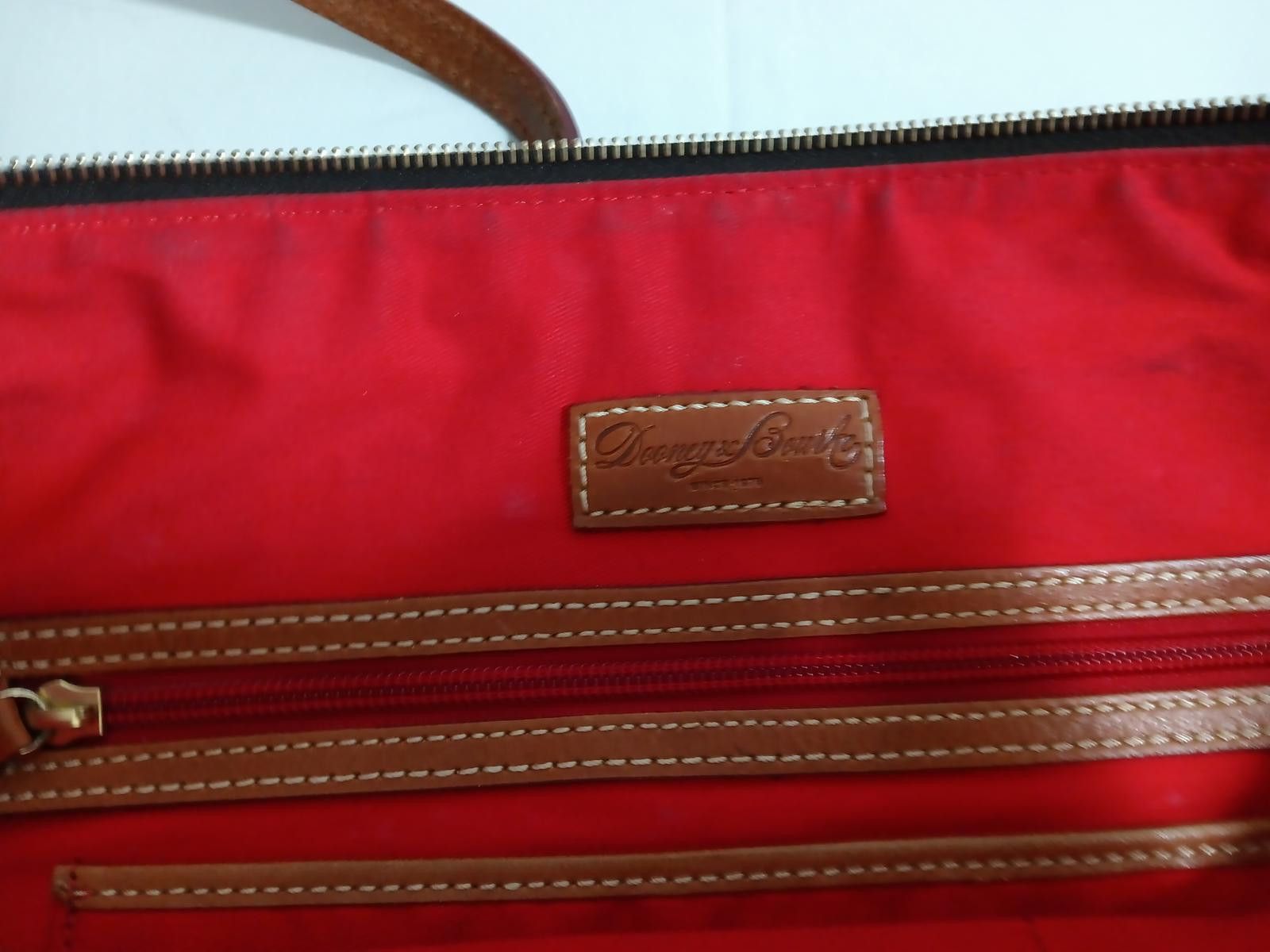 Dooney & Bourke Dooney & Bourke Navy Leather Tote Bag Size ONE SIZE - 3 Thumbnail