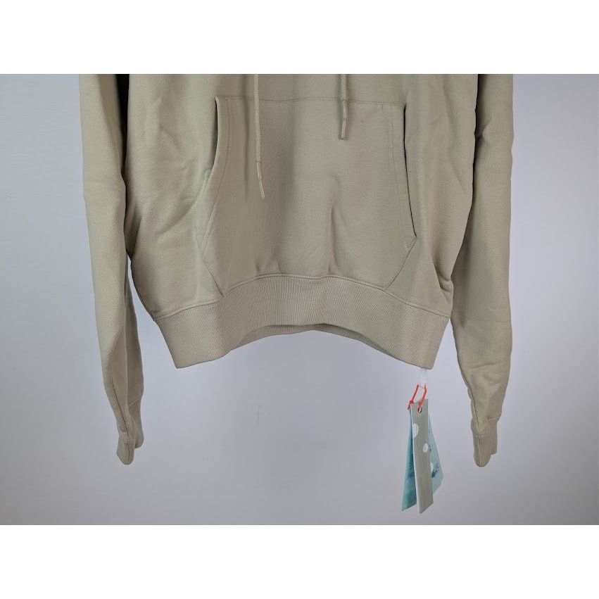 Off-White o1rshd1 Caravagg Crowning Over Hoodie in Dark Sand / Black Size US M / EU 48-50 / 2 - 5 Thumbnail