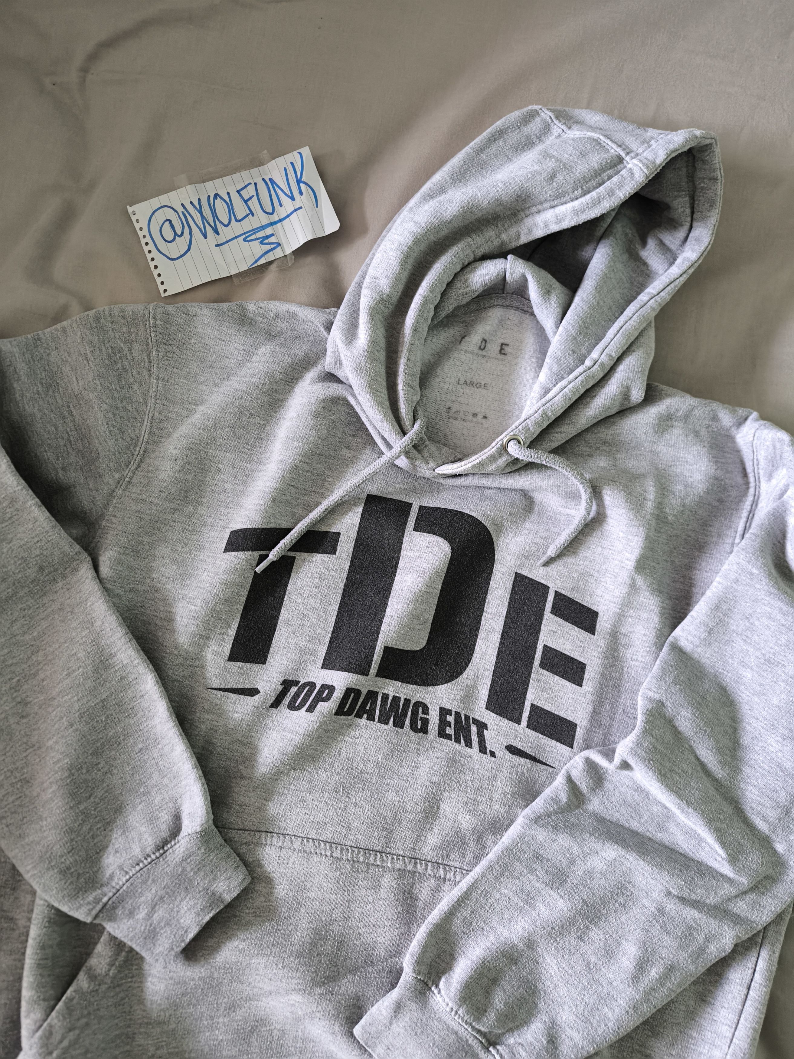 G59 Records × TeamSESH × Top Dawg Entertainment TDE Hoodie – Rare Top Dawg Entertainment Merch Size US L / EU 52-54 / 3 - 1 Preview