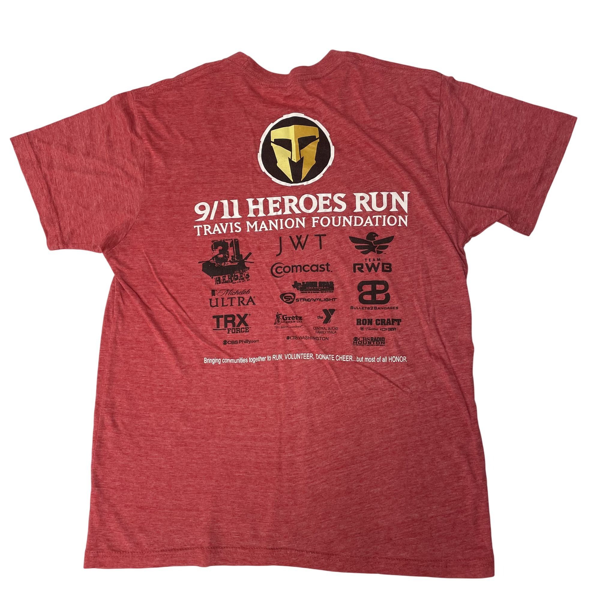 Tultex Tultex Travis Manion If Not Me Then Who 9/11 HEROES T Shirt Size US M / EU 48-50 / 2 - 11 Thumbnail