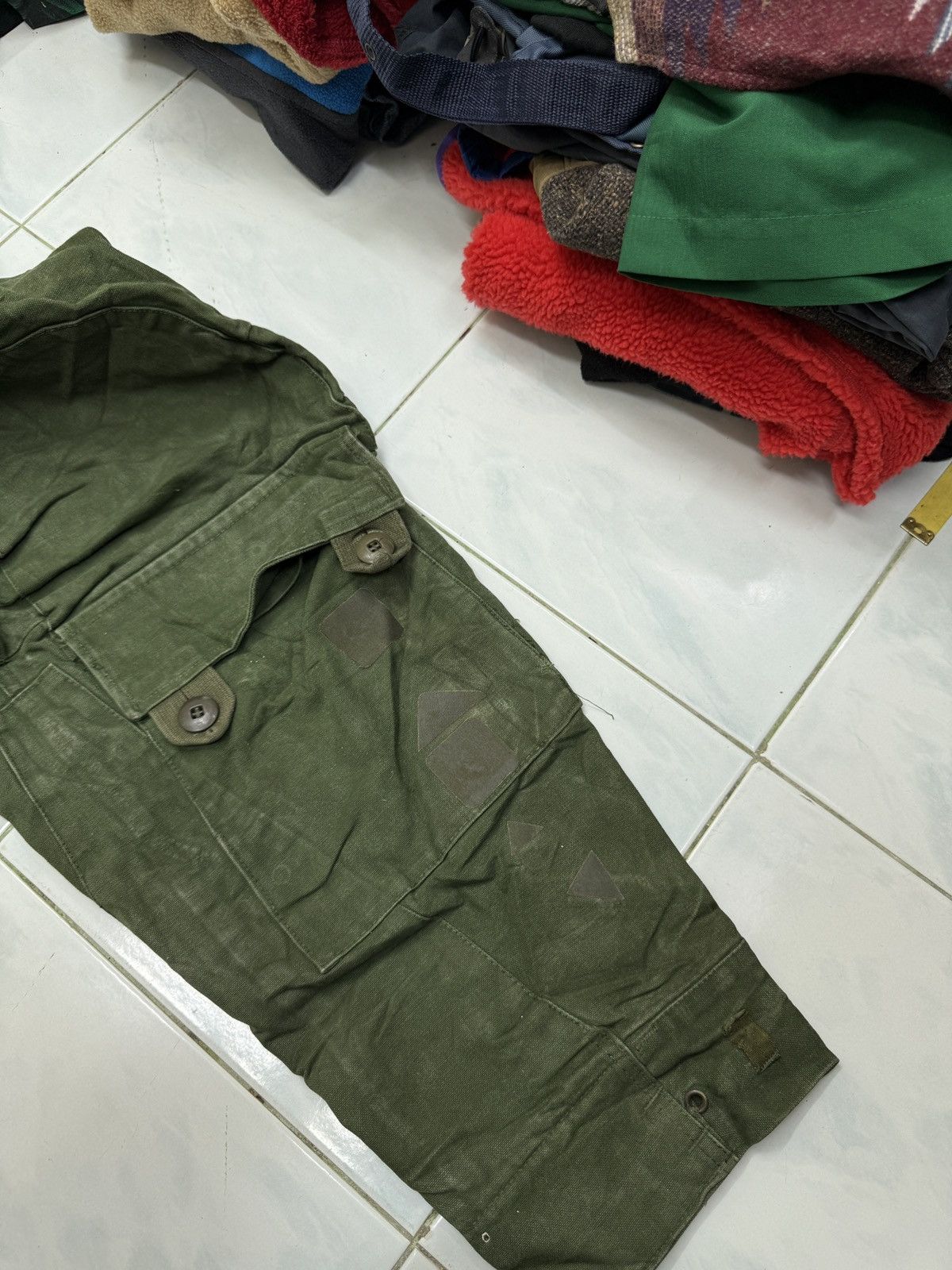 Vintage 🔥🔥🔥ARCHIVE VINTAGE SWEDISH ARMY C48 OVERALL Size US 38 / EU 54 - 17 Thumbnail