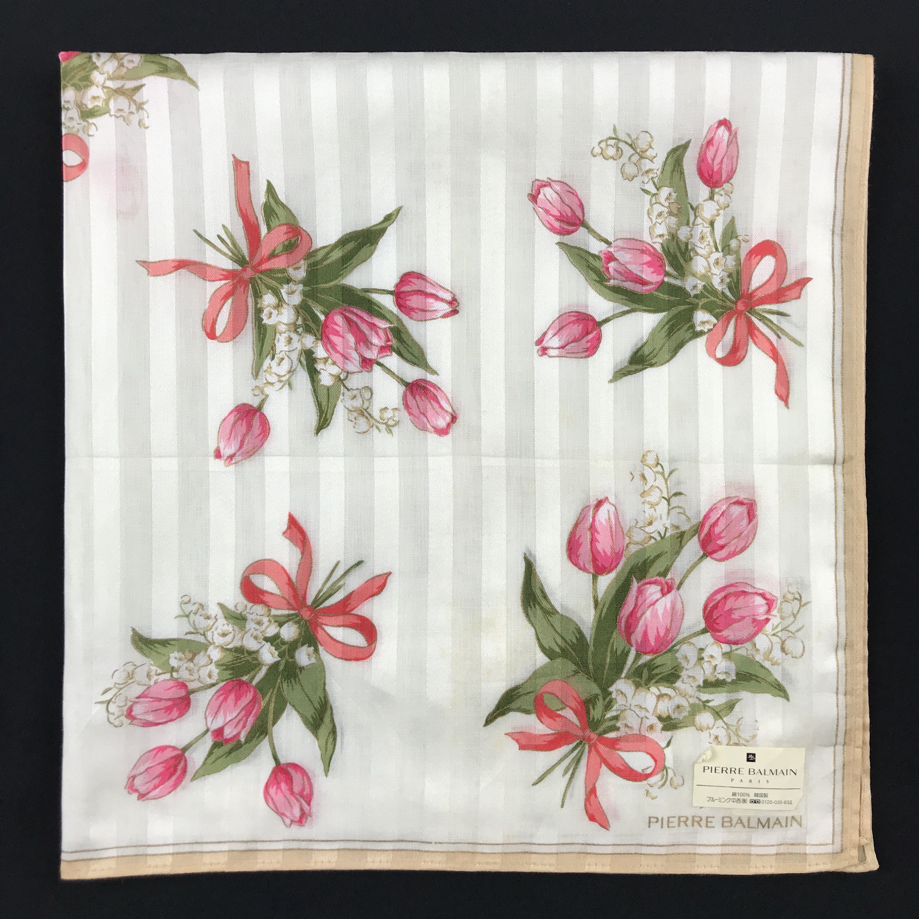 Designer × Pierre Balmain × Vintage Vintage Pierre Balmain Bandana Neckerchief Handkerchief Size ONE SIZE - 2 Thumbnail