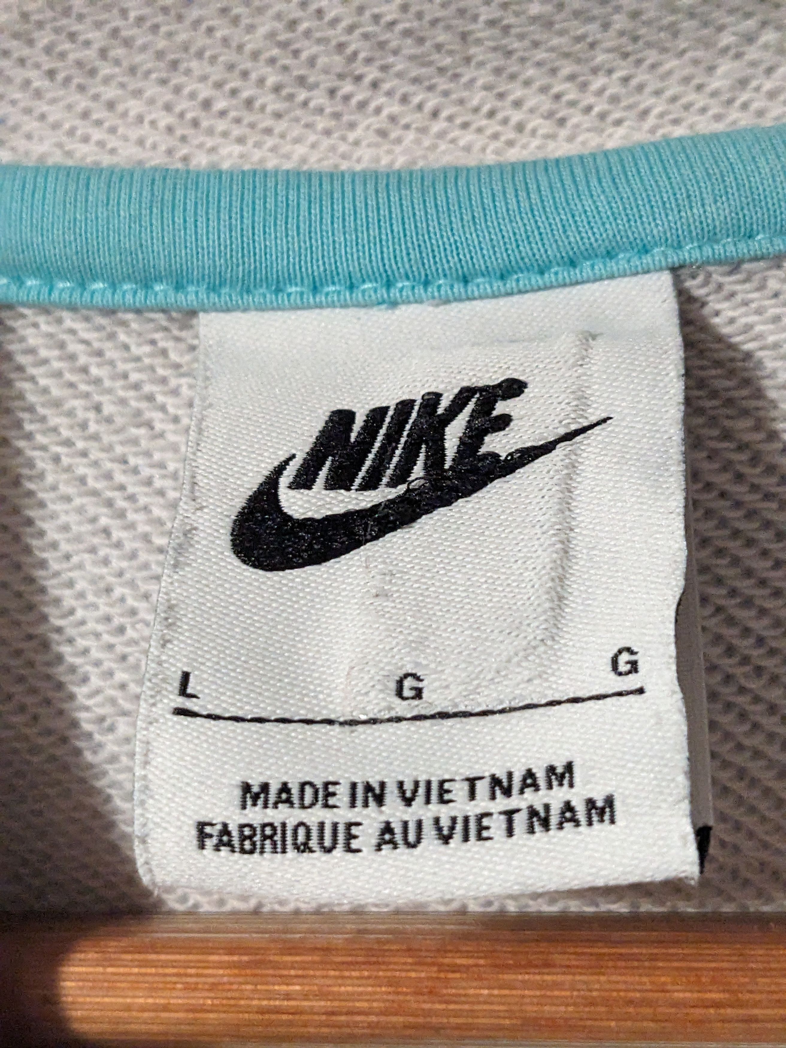 Nike × Vintage Vintage 2010's Nike Center Swoosh Woman's Cropped Hoodie Size L / US 10 / IT 46 - 3 Thumbnail