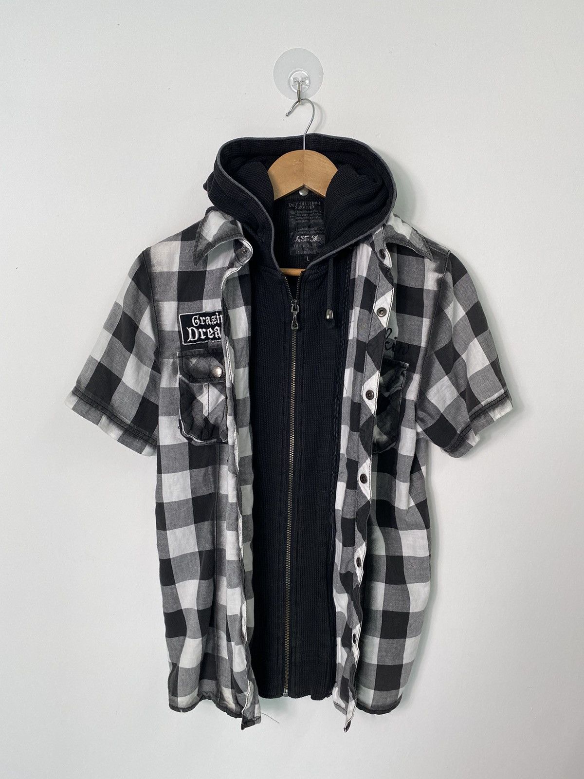 In The Attic In The Attic Zipper Button Up Shirt Size US L / EU 52-54 / 3 - 3 Thumbnail