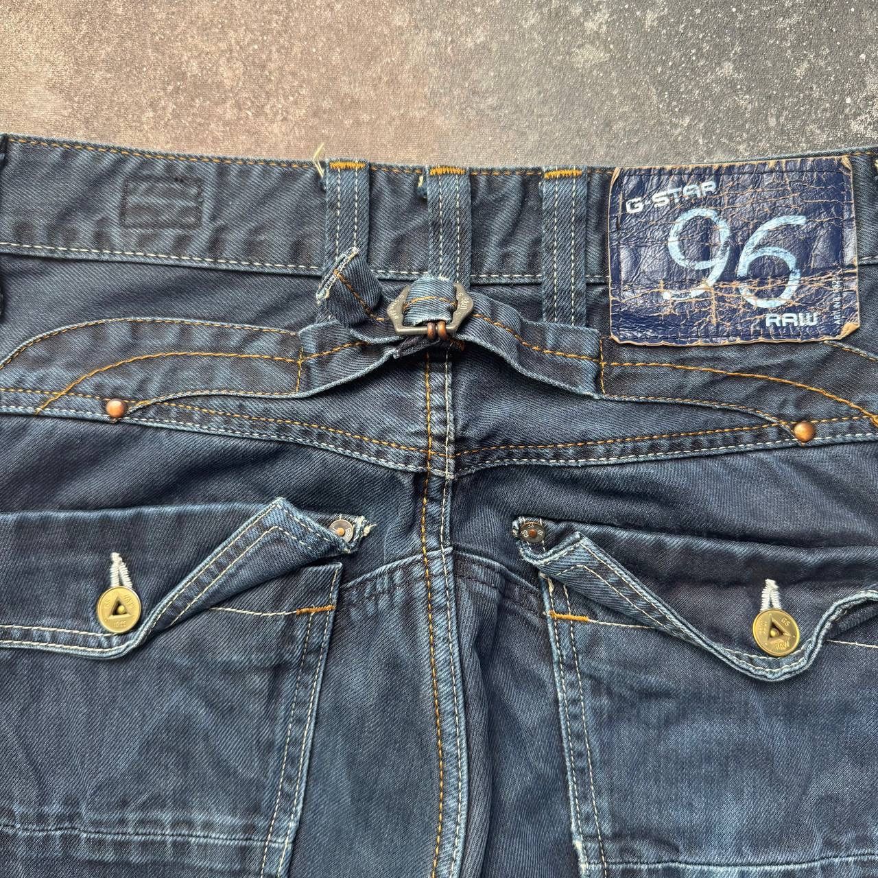 G-Star G-Star Raw Vintage Cargo Denim Jeans Size US 30 / EU 46 - 6 Thumbnail