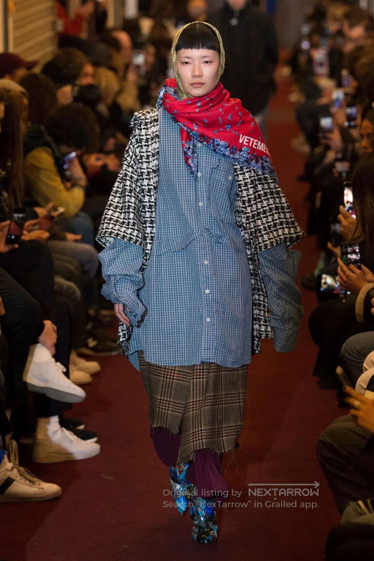 Vetements Vetements 18FW Runway Double-Layer Shirt. Size US XS / EU 42 / 0 - 6 Thumbnail