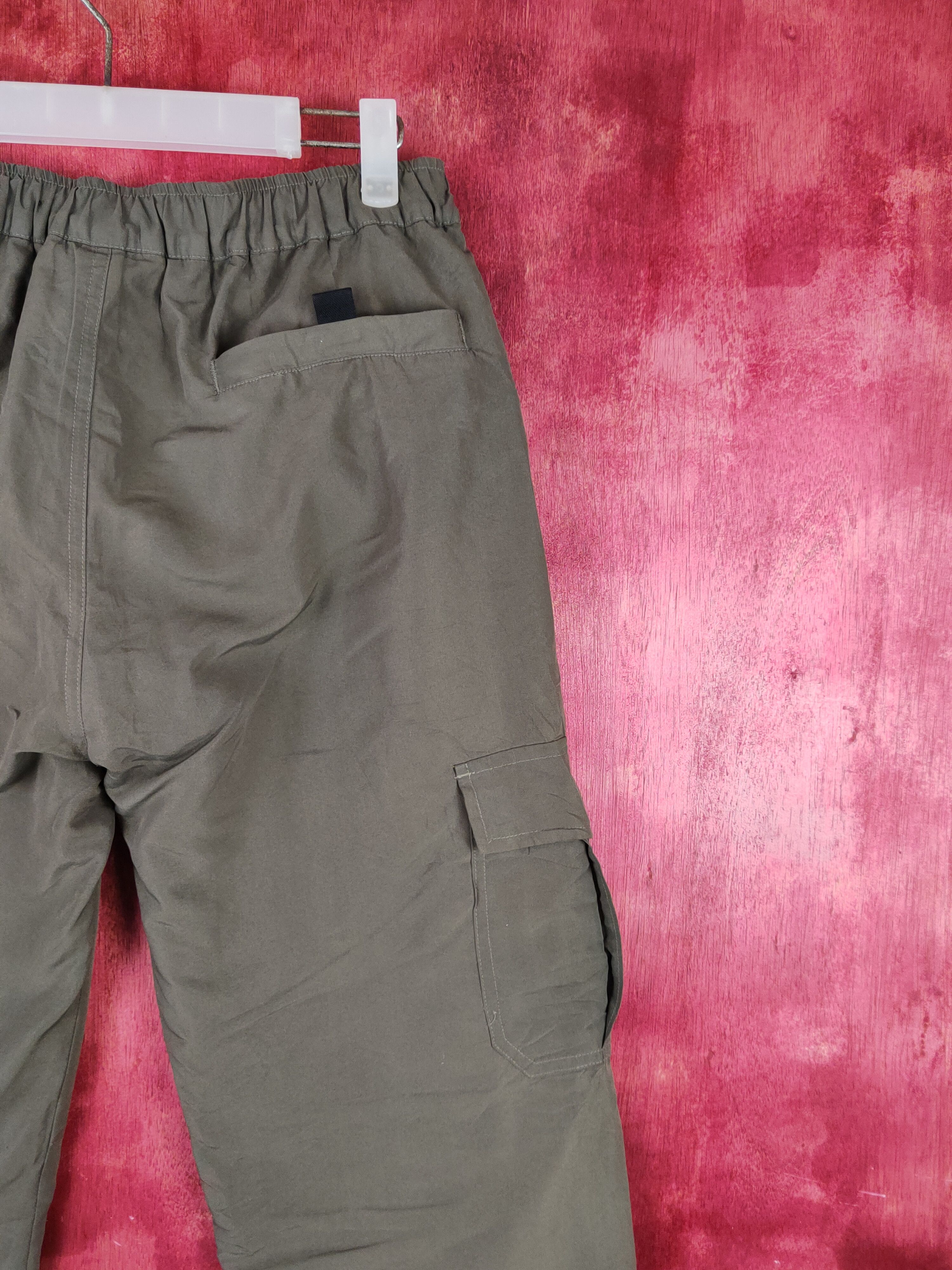 Japanese Brand Outdoor Olive Multipocket Sweatpants #S1351 Size US 28 / EU 44 - 11 Thumbnail