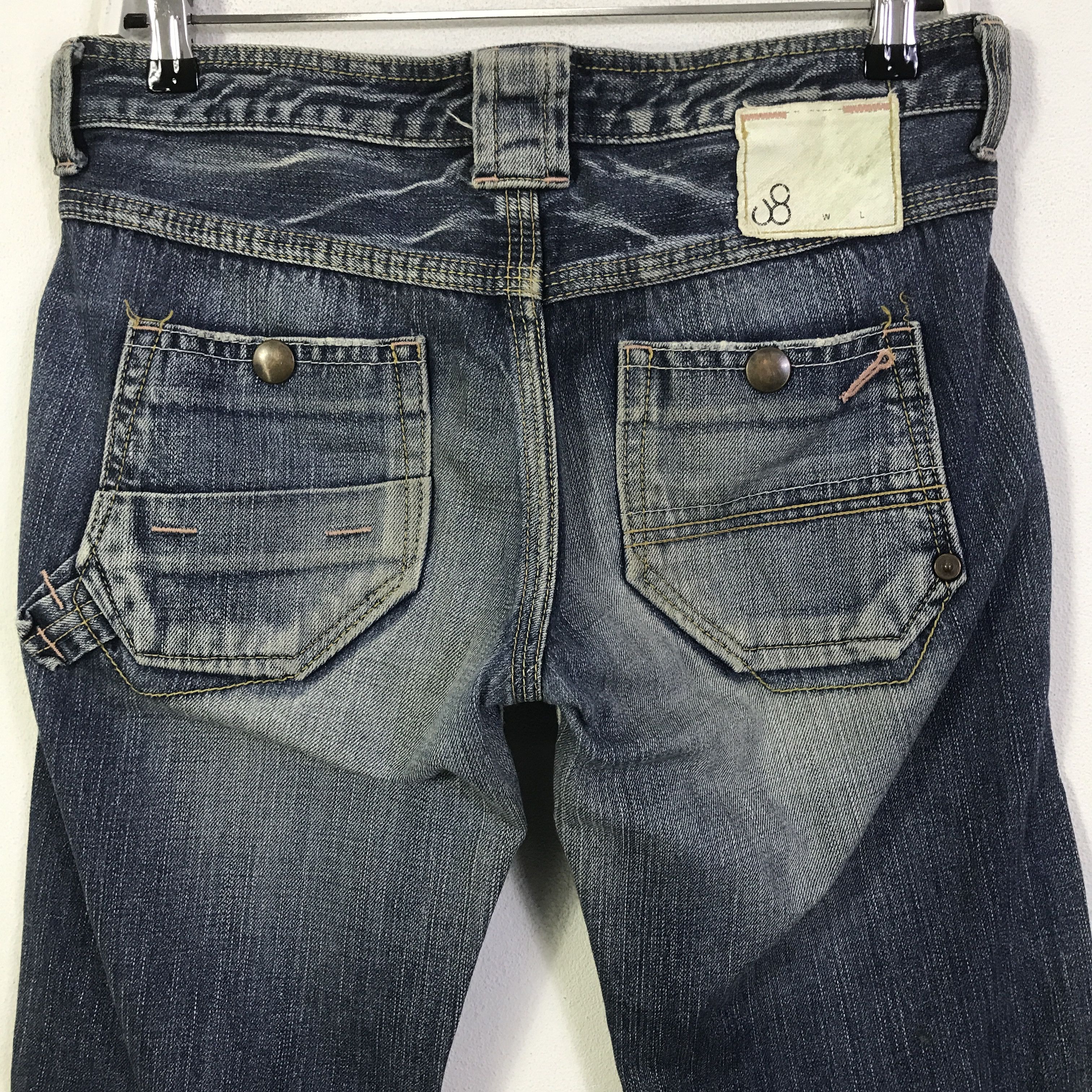 Japanese Brand John Bull denim japanese brand Baggy jeans K118B20 Size US 32 / EU 48 - 5 Thumbnail