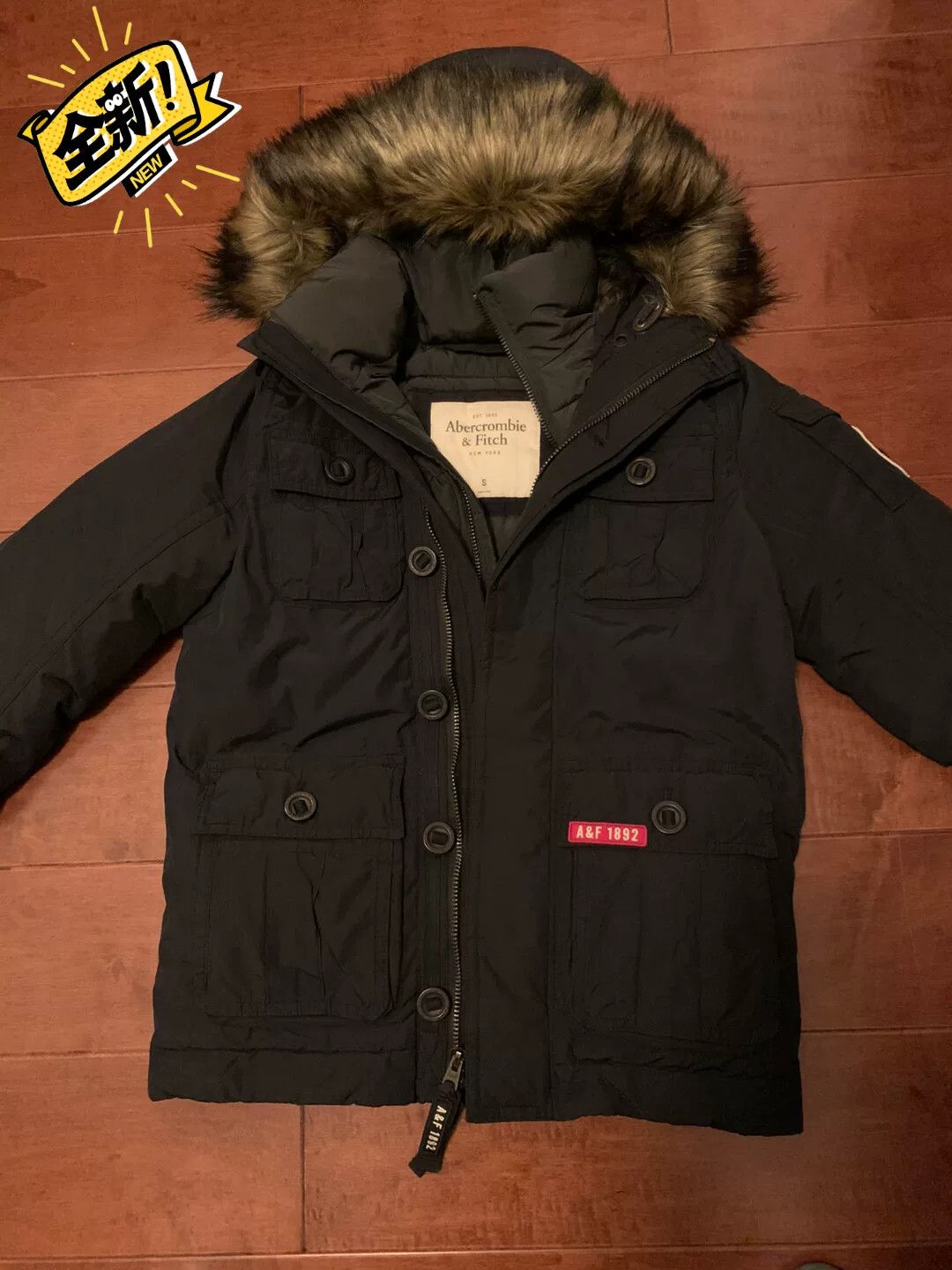 Abercrombie & Fitch Abercrombie & Fitch Parka Jacket Size US S / EU 44-46 / 1 - 1 Thumbnail
