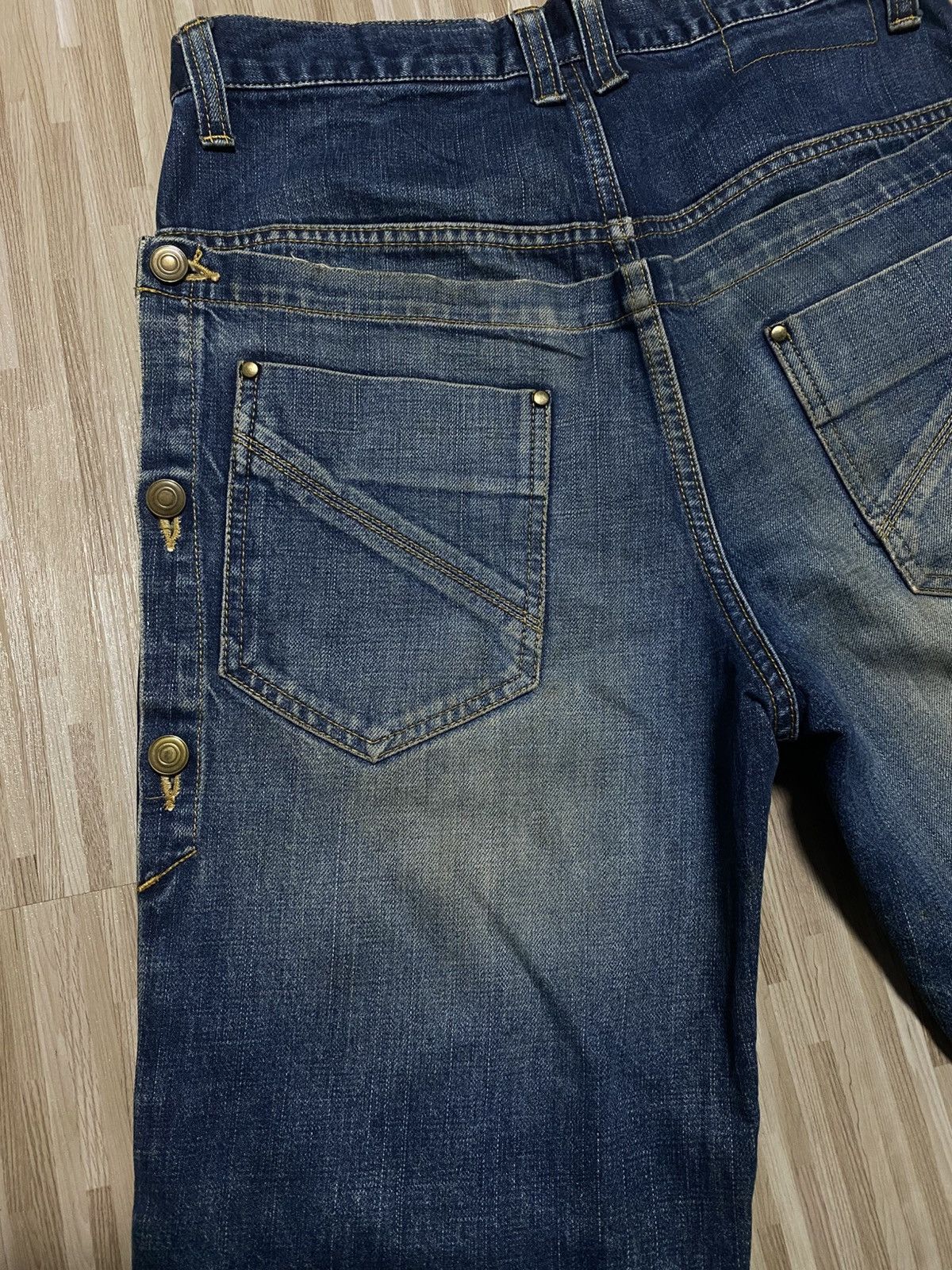 Vintage 💥FLARE 90s RARE BACK POCKET💥 Size US 31 - 11 Thumbnail