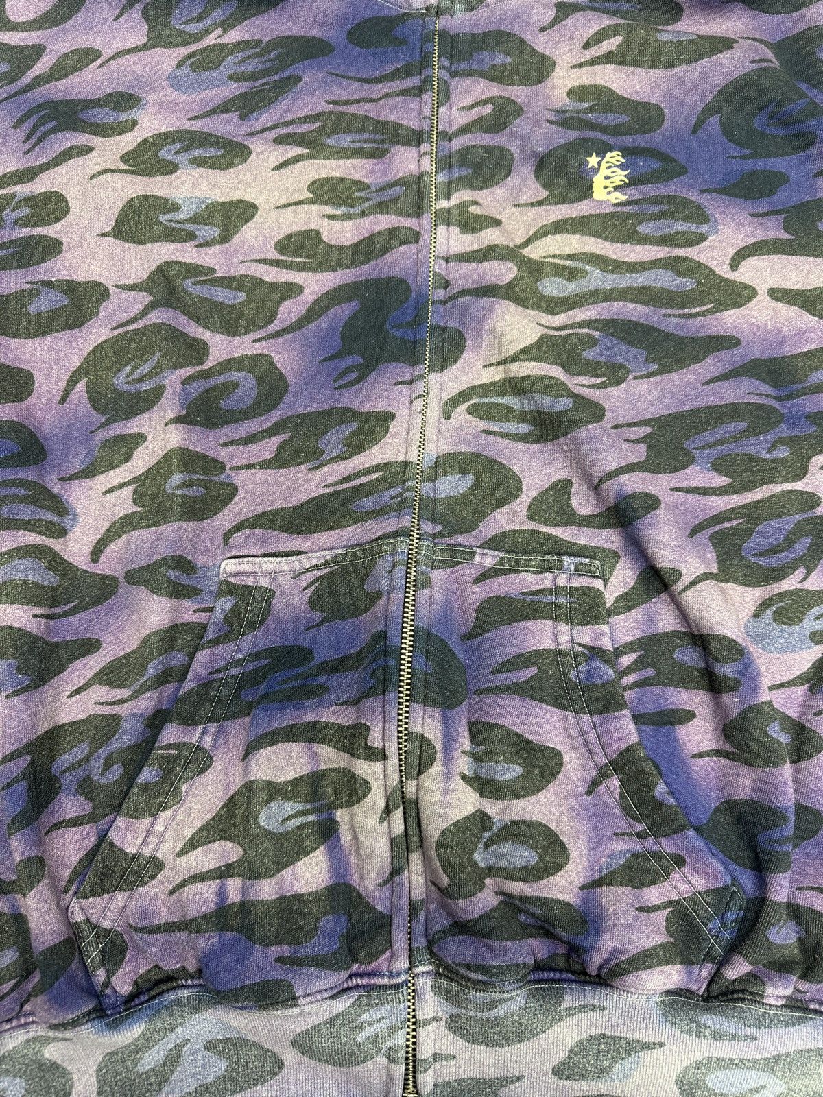 HELLSTAR Hellstar Cheetah Zip Up Hoodie Size US S / EU 44-46 / 1 - 2 Thumbnail