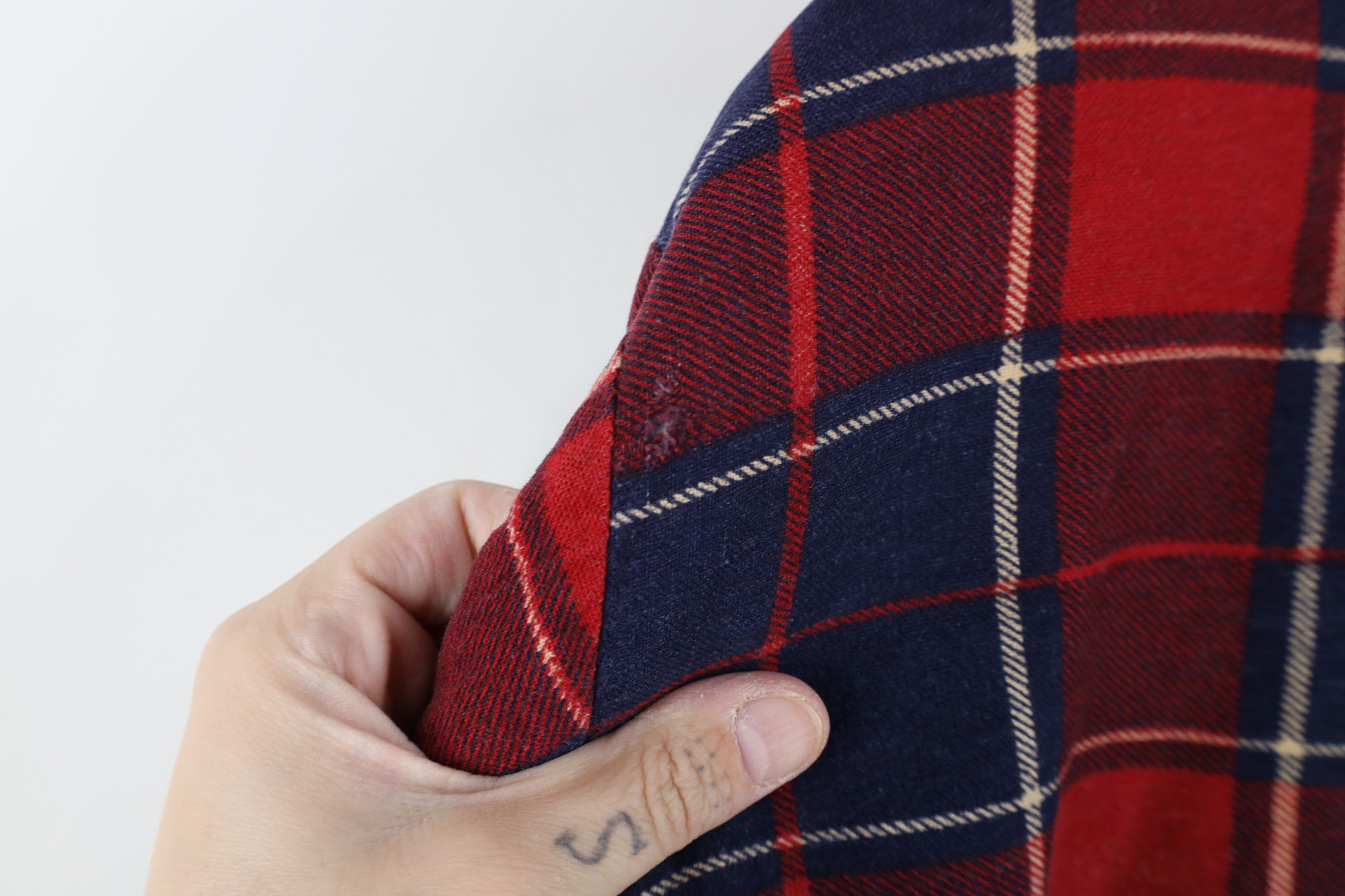 Vintage Vintage 90s Streetwear Flannel Button Shirt Jacket Jac Shirt Size US M / EU 48-50 / 2 - 12 Thumbnail