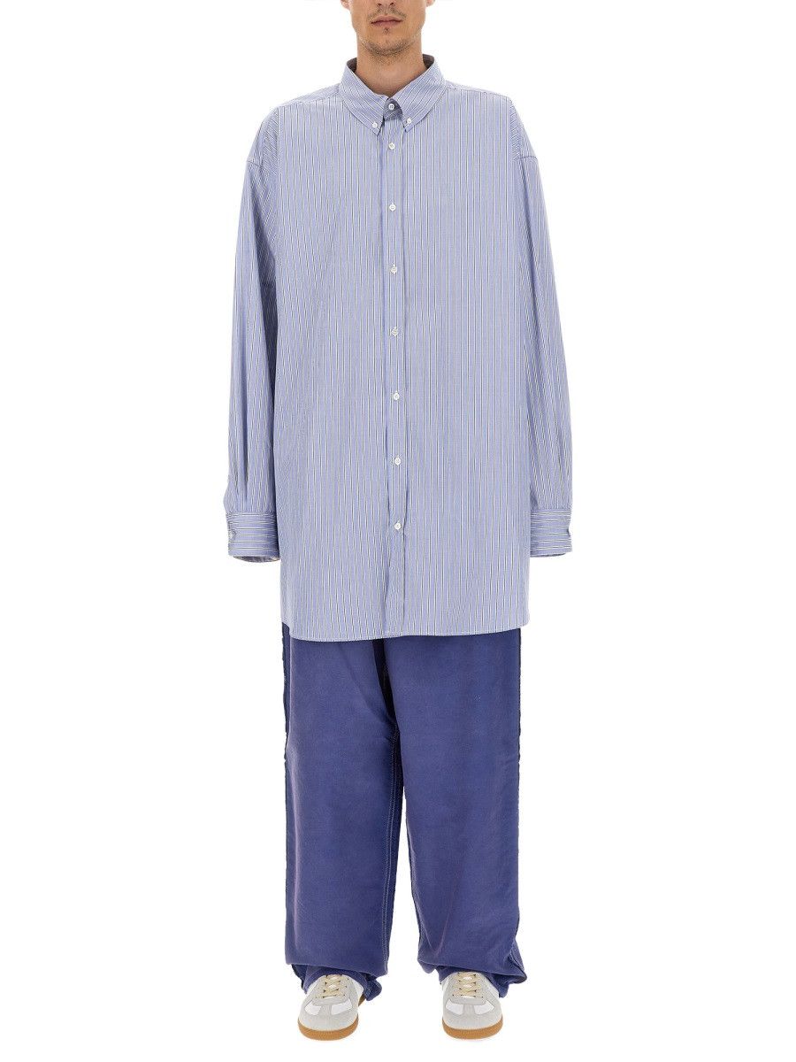 Maison Margiela MAISON MARGIELA OXFORD SHIRT - BLUE (SHIRT 41) Size US M / EU 48-50 / 2 - 1 Thumbnail