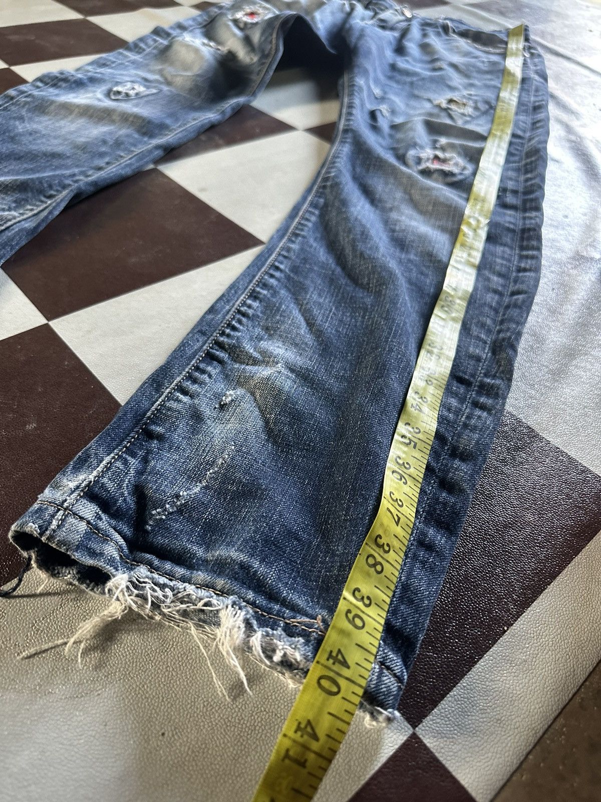 Japanese Brand Dong li niu denim jeans Size US 30 / EU 46 - 9 Thumbnail