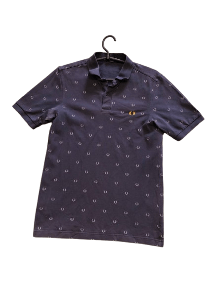 Fred Perry Vintage Fred Perry Slim Fit Y2K Print Polo Size S Size US S / EU 44-46 / 1 - 1 Thumbnail