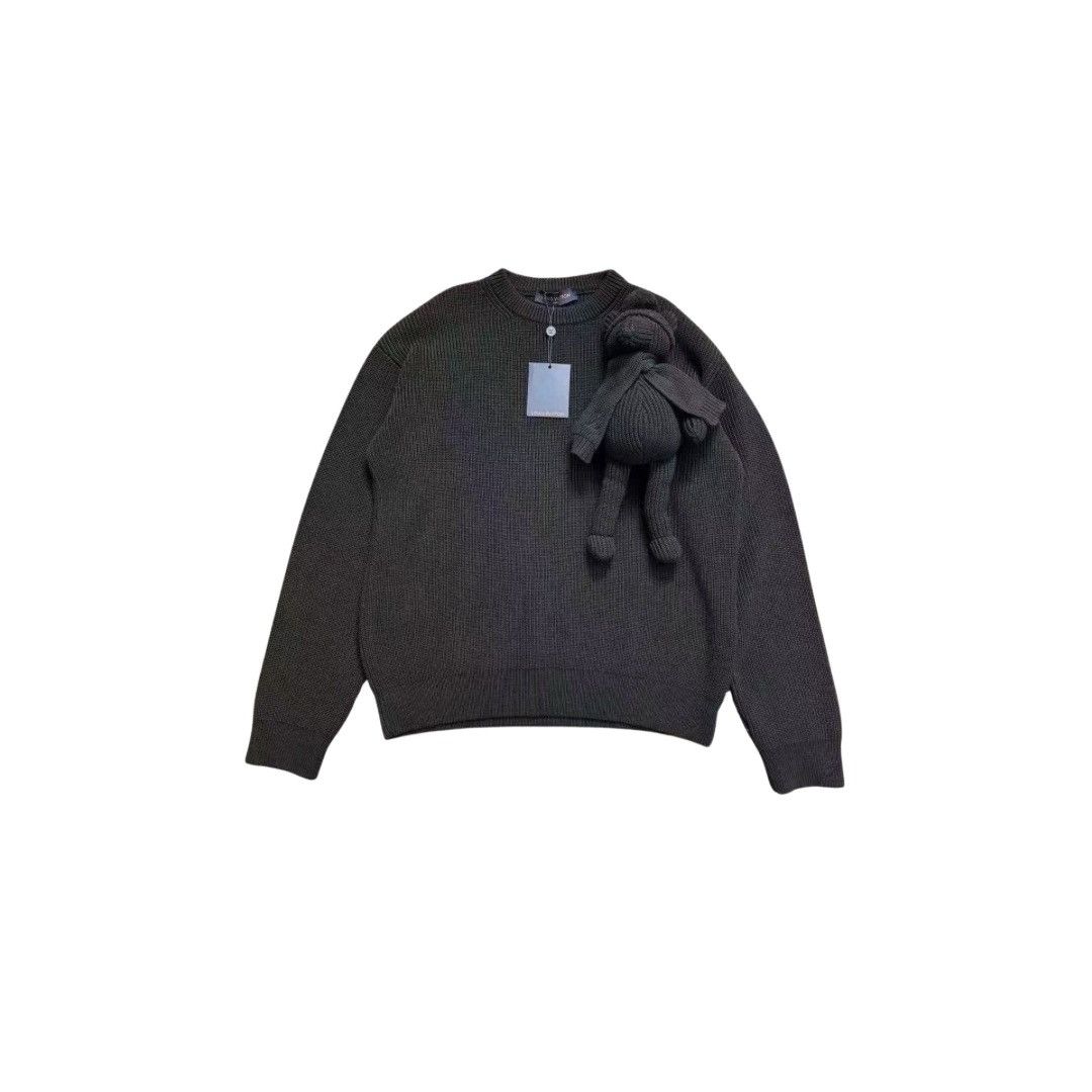 Louis vuitton bear sweater clearance