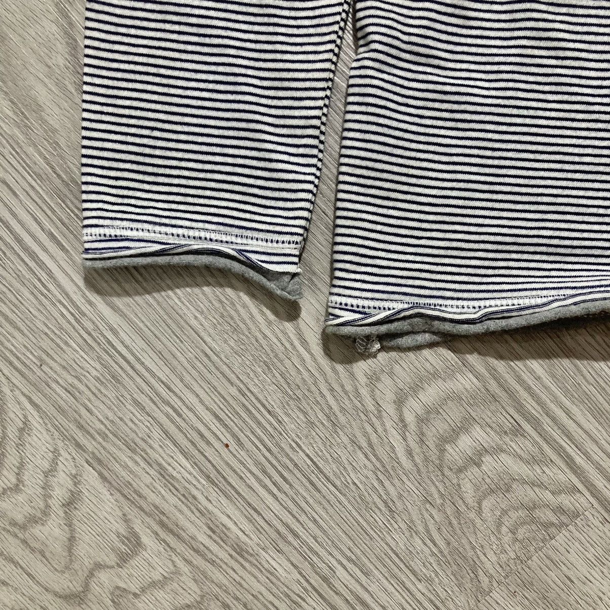 Japanese Brand 2000s Beams Heart Double Layer Striped Longslevee Lgb Style Size US M / EU 48-50 / 2 - 9 Thumbnail