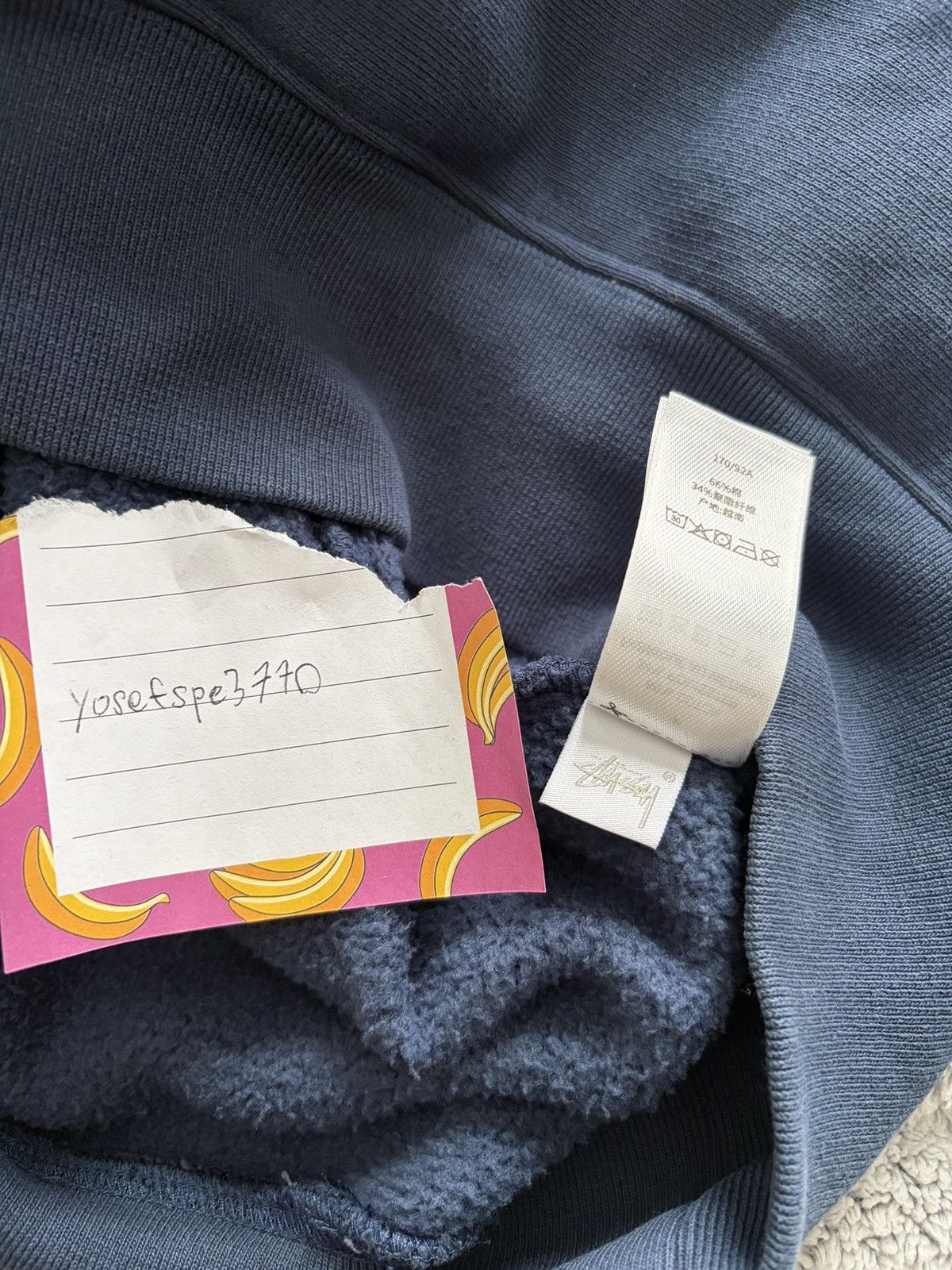 Stussy Stussy Fleece Hoodie Blue Size US S / EU 44-46 / 1 - 7 Thumbnail