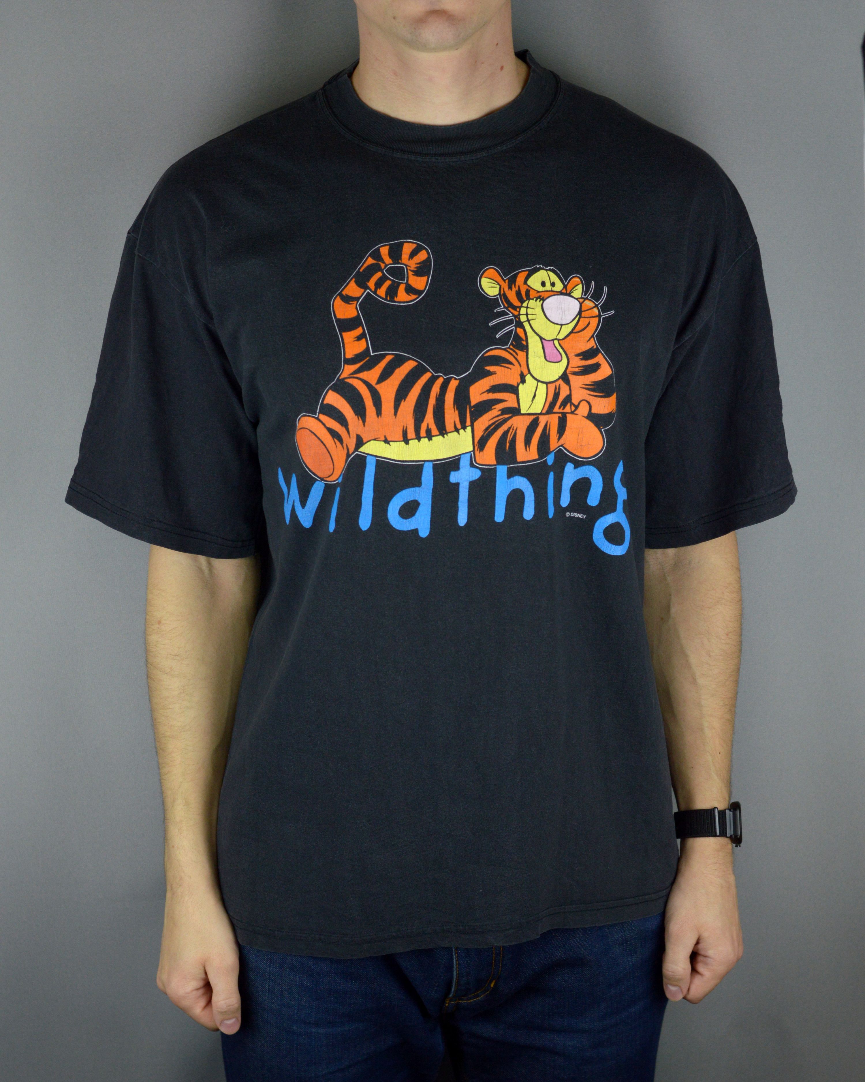 Vintage Vintage Wildthing Winnie Pooh Tiger 90s t shirt Size US XL / EU 56 / 4 - 1 Thumbnail