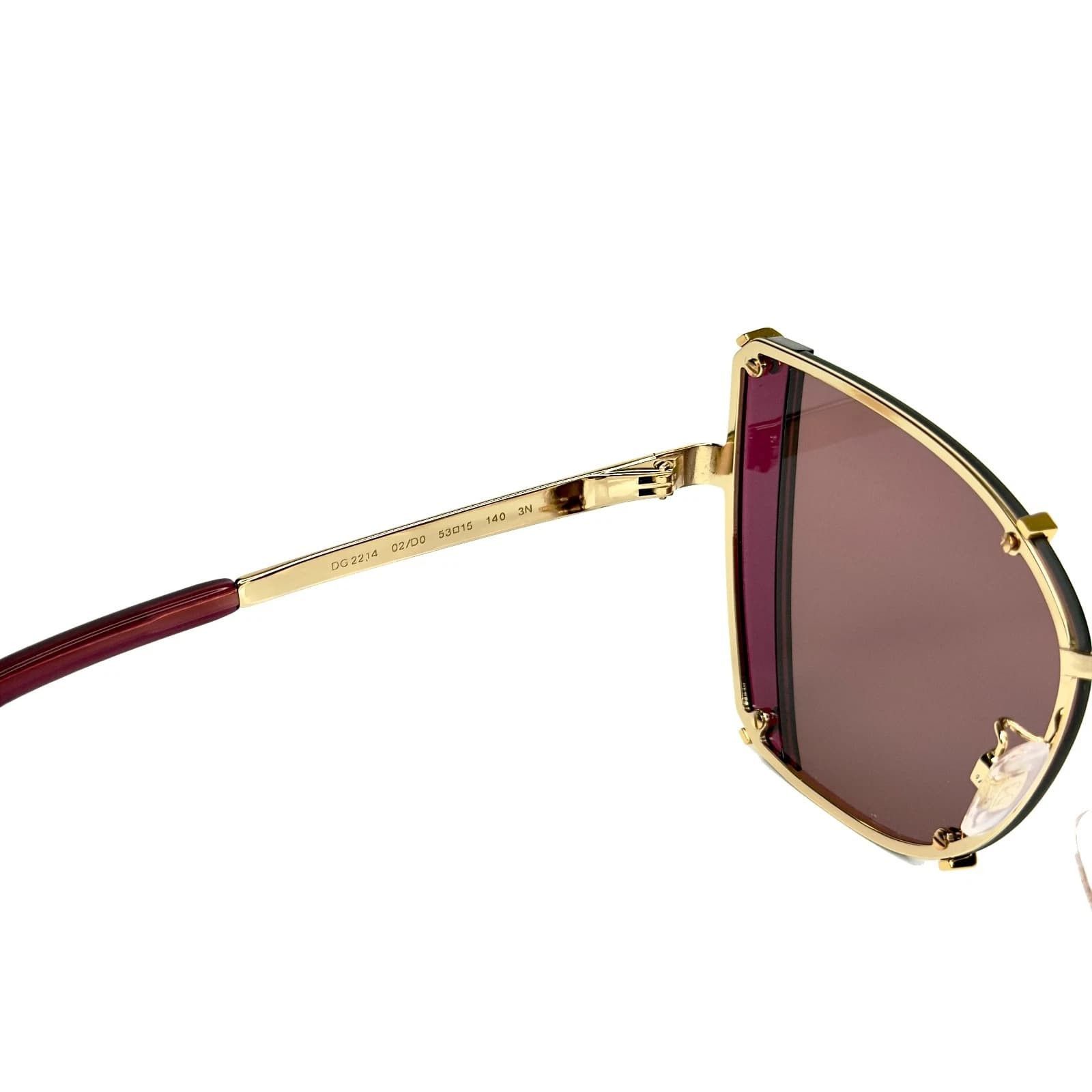 Dolce & Gabbana DOLCE & GABBANA DG2214 GRIFFES GEM STONES 2214 Gold Sunglass Size ONE SIZE - 2 Thumbnail