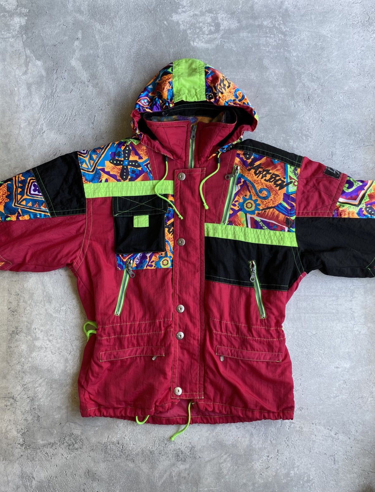 Vintage Vintage L’agression SKI Jacket Size US L / EU 52-54 / 3 - 2 Thumbnail