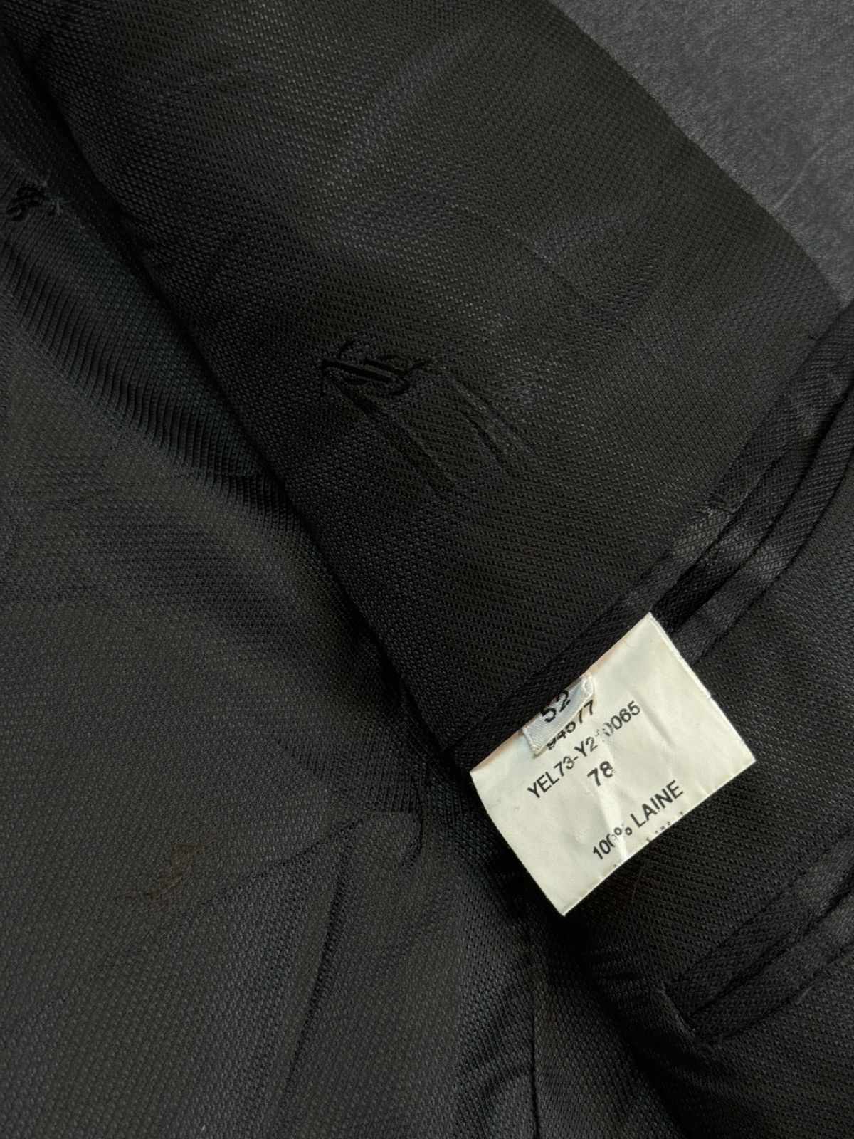 Yves Saint Laurent Vintage wool blazer Yves Saint Laurent original luxury item Size 48L - 3 Thumbnail