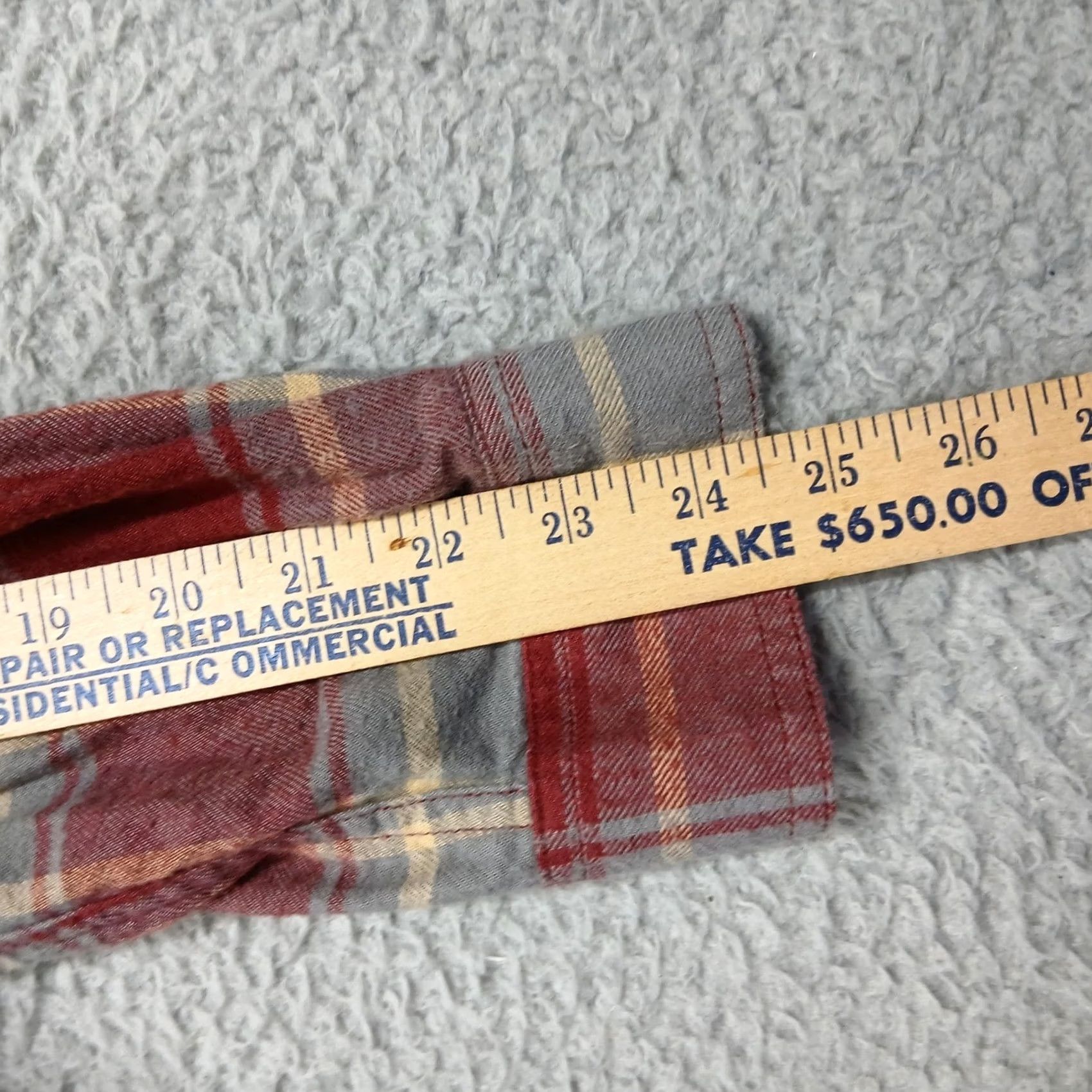 Vintage Columbia Shirt Mens S Red Florida State Seminoles Men Plaid Flannel Button Gray Size US S / EU 44-46 / 1 - 7 Thumbnail