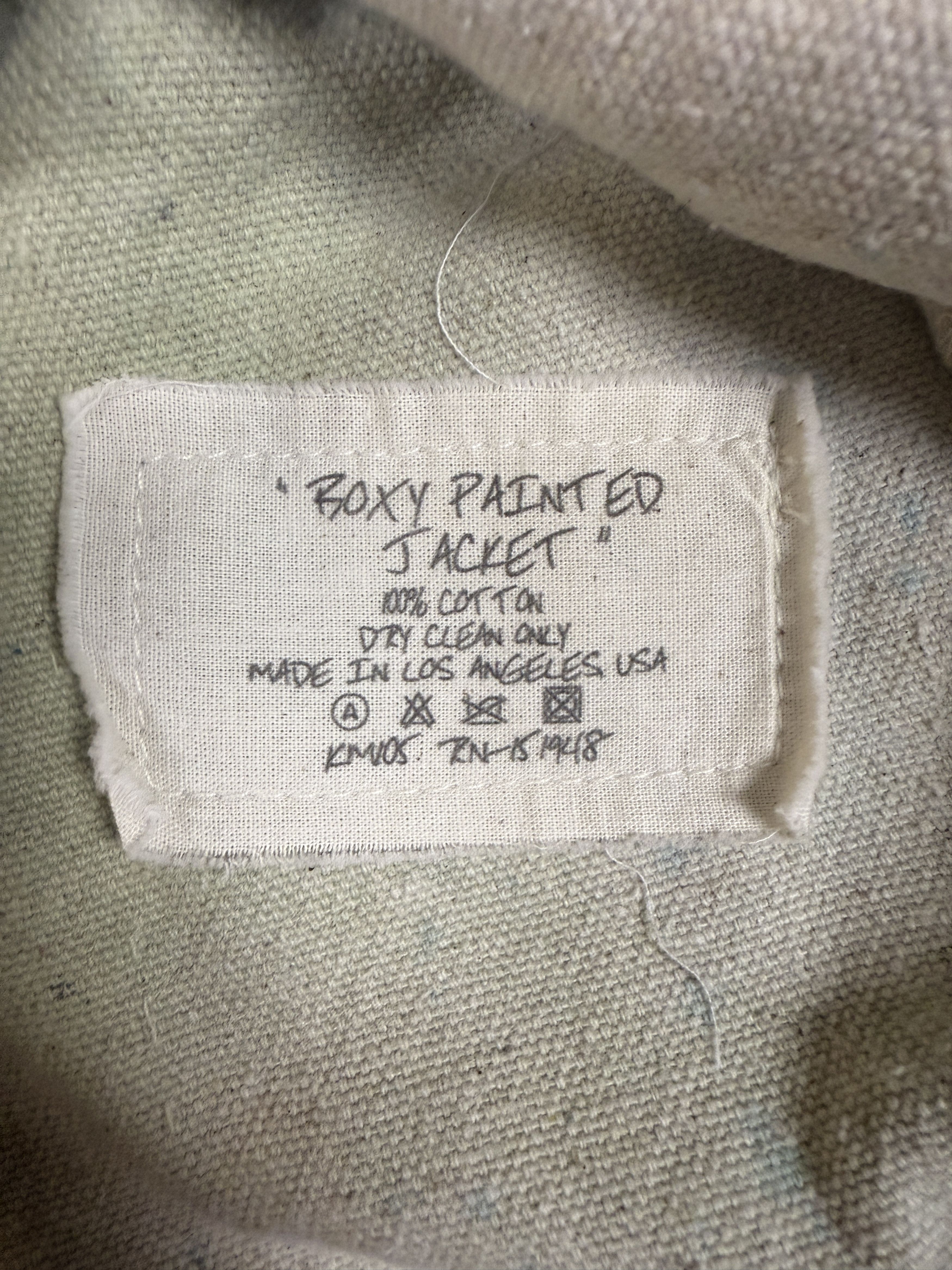 Greg Lauren $1250 Greg Lauren Boxy Painter Jacket Size US M / EU 48-50 / 2 - 5 Thumbnail