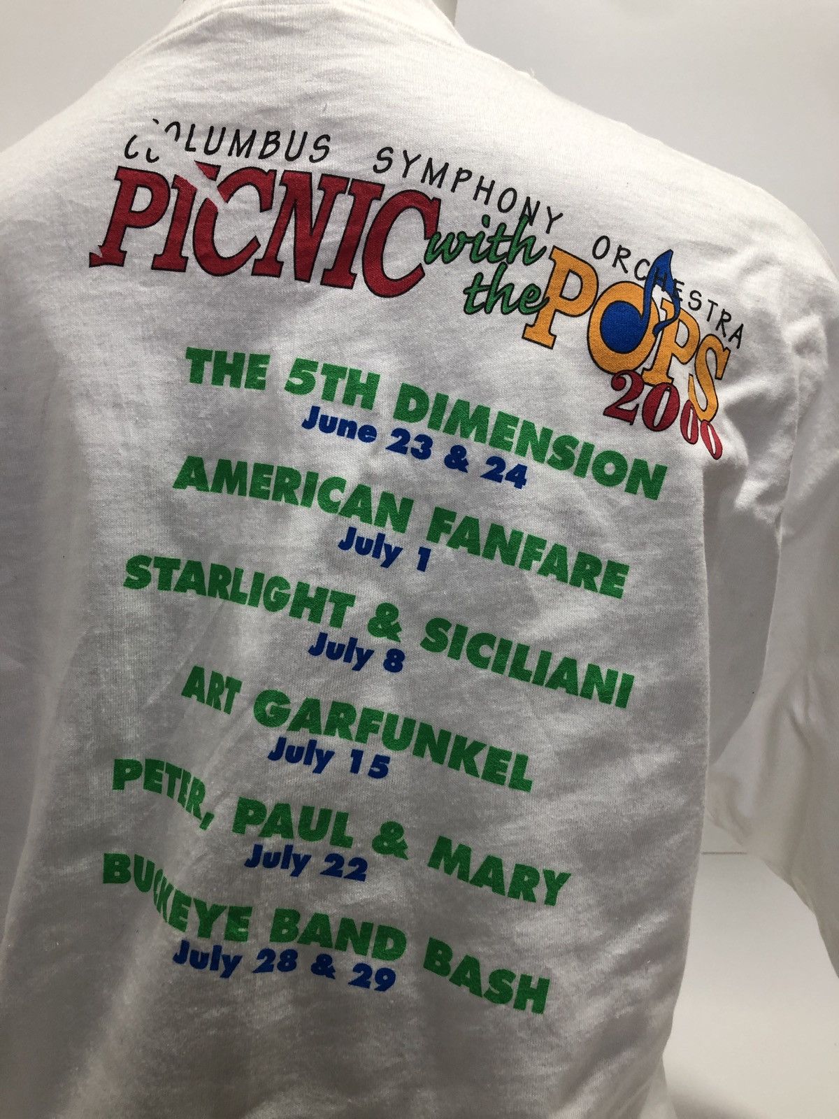 Vintage Vintage Columbus Symphony Orchestra T-Shirt Size US L / EU 52-54 / 3 - 4 Thumbnail