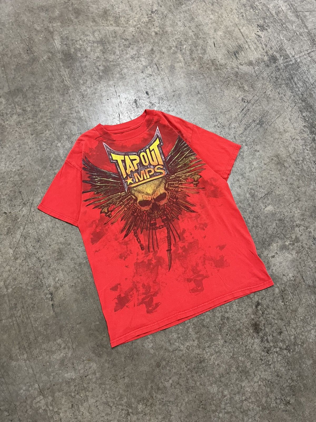 Tapout × Vintage Tapout y2k grunge tee shirt hype rare skater opium Size US M / EU 48-50 / 2 - 1 Thumbnail