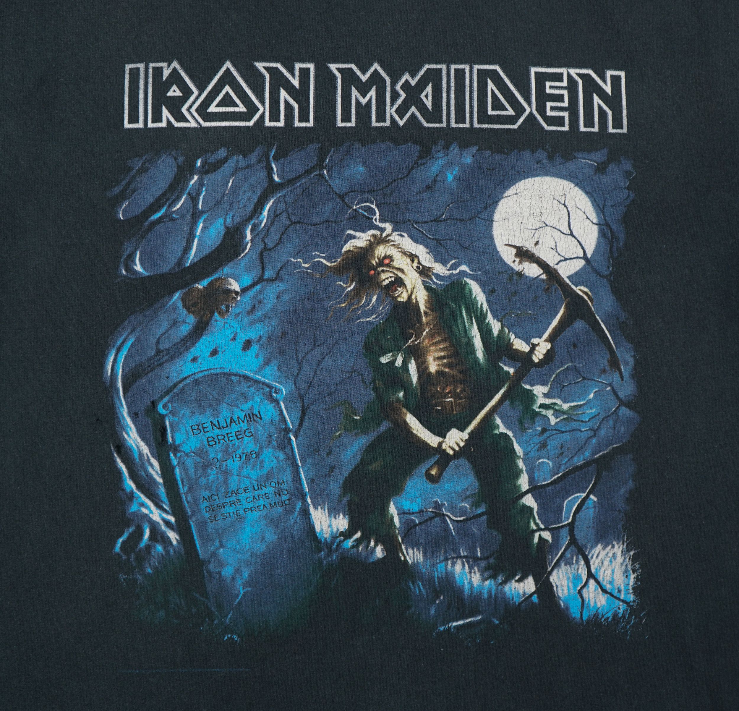 Band Tees × Vintage Vintage 2006 Iron Maiden t-shirt Benjamin Breeg Size US M / EU 48-50 / 2 - 2 Thumbnail