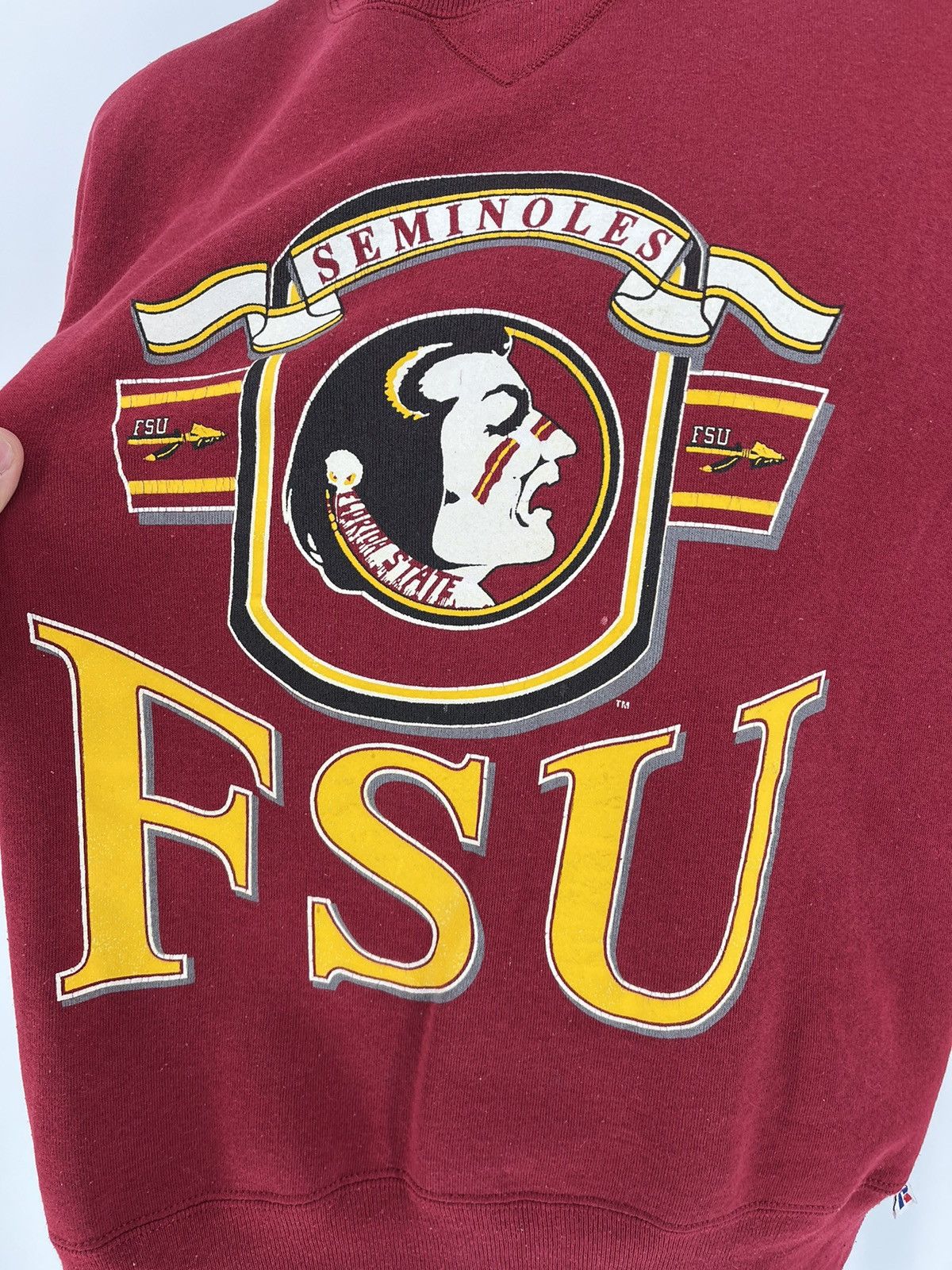 NFL Vintage NFL Florida State Seminoles Sweatshirt Made in USA Size US XL / EU 56 / 4 - 6 Thumbnail