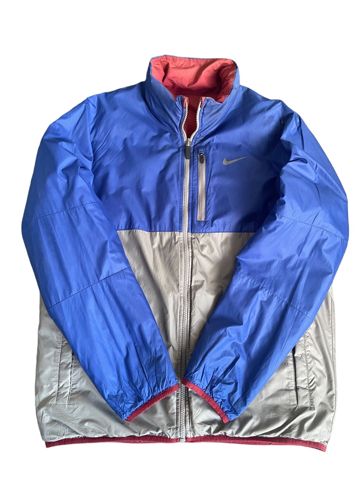 Hypebeast Vintage Y2K Nike Streetwear Reversible Light Puffer Jacket Size US M / EU 48-50 / 2 - 16 Thumbnail