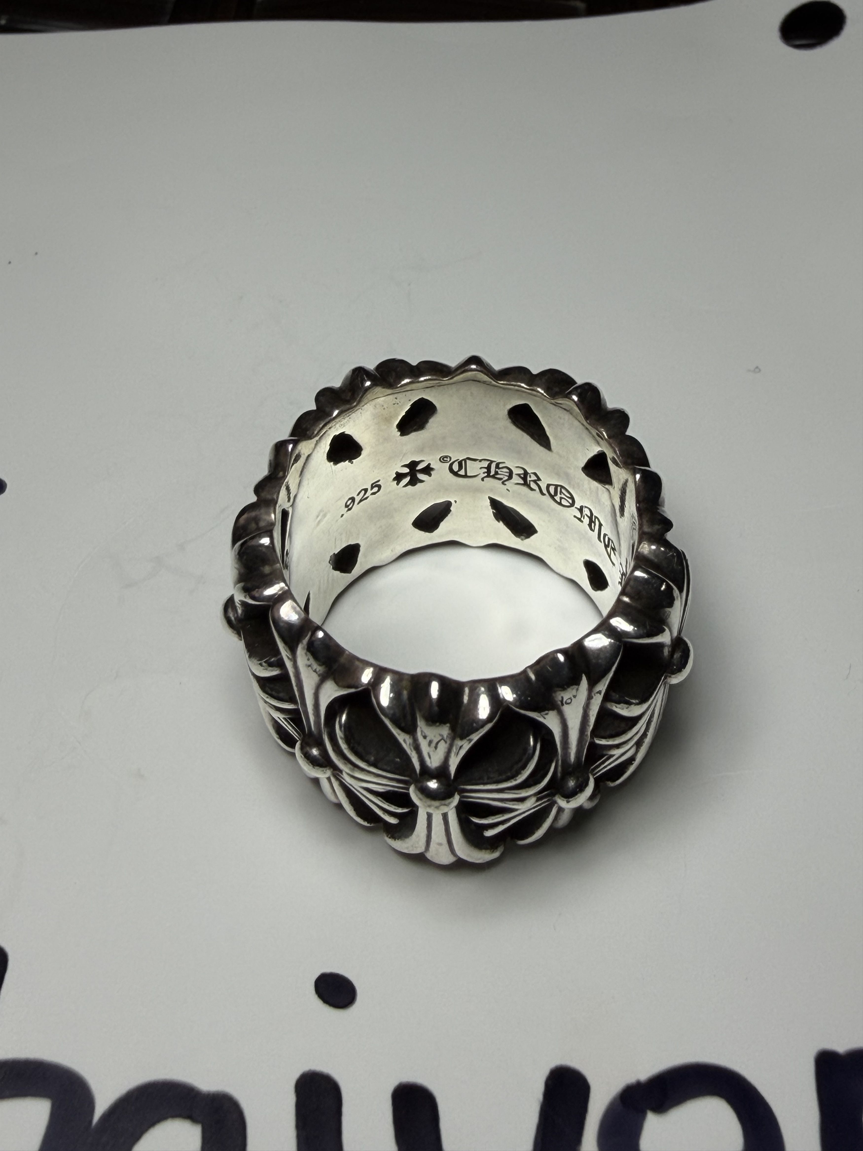 Chrome Hearts Chrome hearts Cemetery ring 8.5us Size ONE SIZE - 16 Thumbnail
