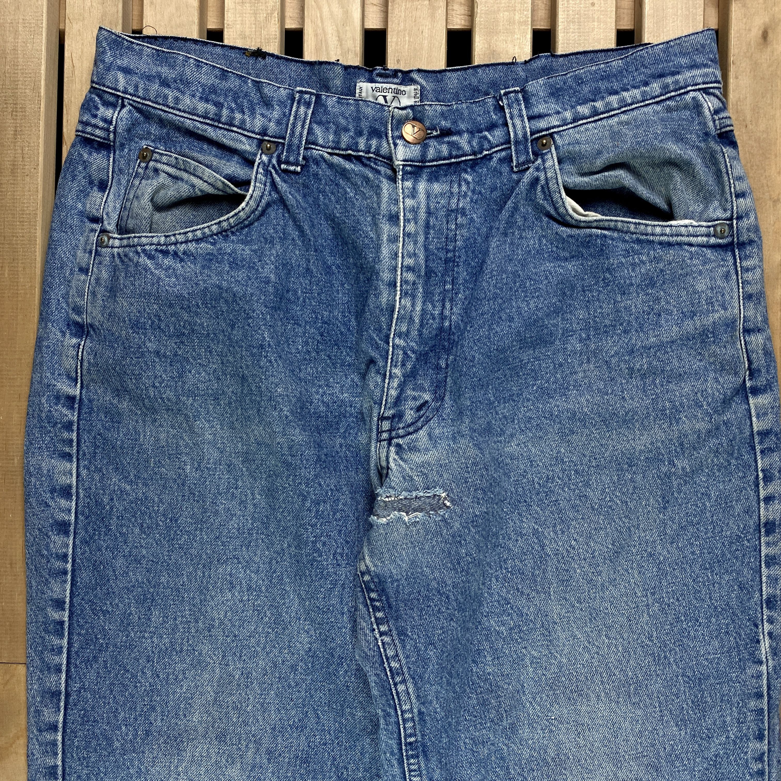 Valentino × Vintage Mens Vintage Jeans Pants Valentino Size 34 Size US 34 / EU 50 - 2 Thumbnail