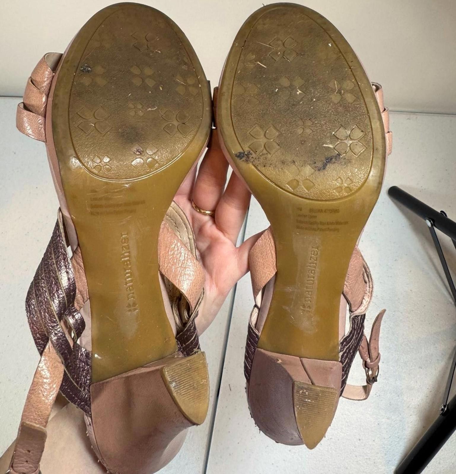 Other Naturalizer Elegant Heeled Sandals with Stylish Straps Size US 10 / IT 40 - 4 Thumbnail