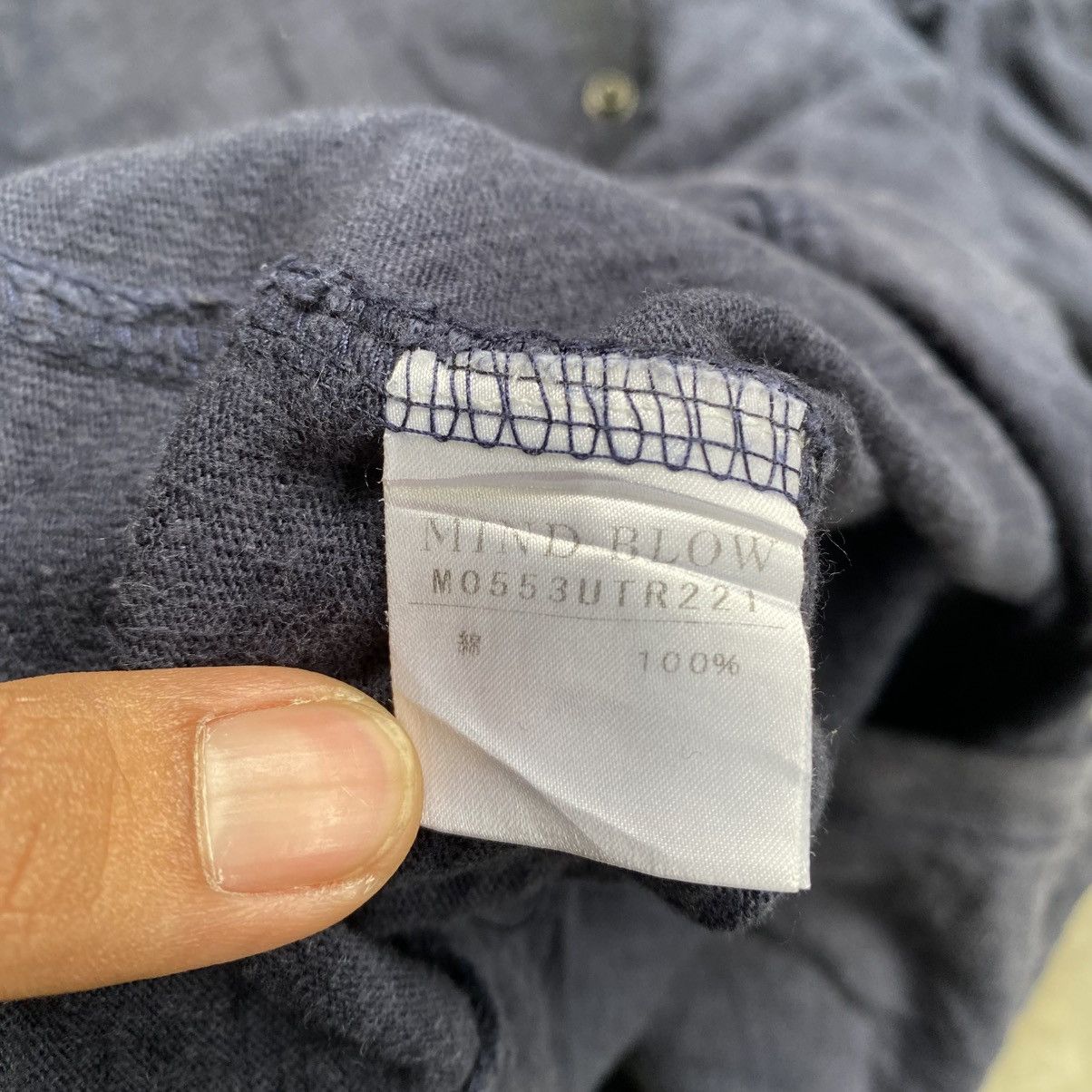 Japanese Brand 2000s Mind Blow Type/53 6463-2569 Vkei Style Hoodie Size US M / EU 48-50 / 2 - 9 Thumbnail