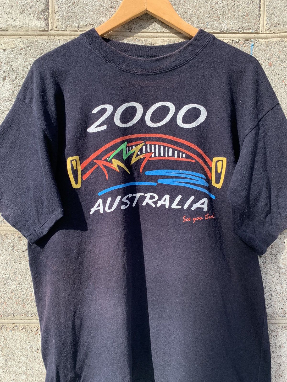 USA Olympics × Vintage Vintage Y2K " Olympics 2000 Australia "🔥🔥 Size US L / EU 52-54 / 3 - 5 Thumbnail