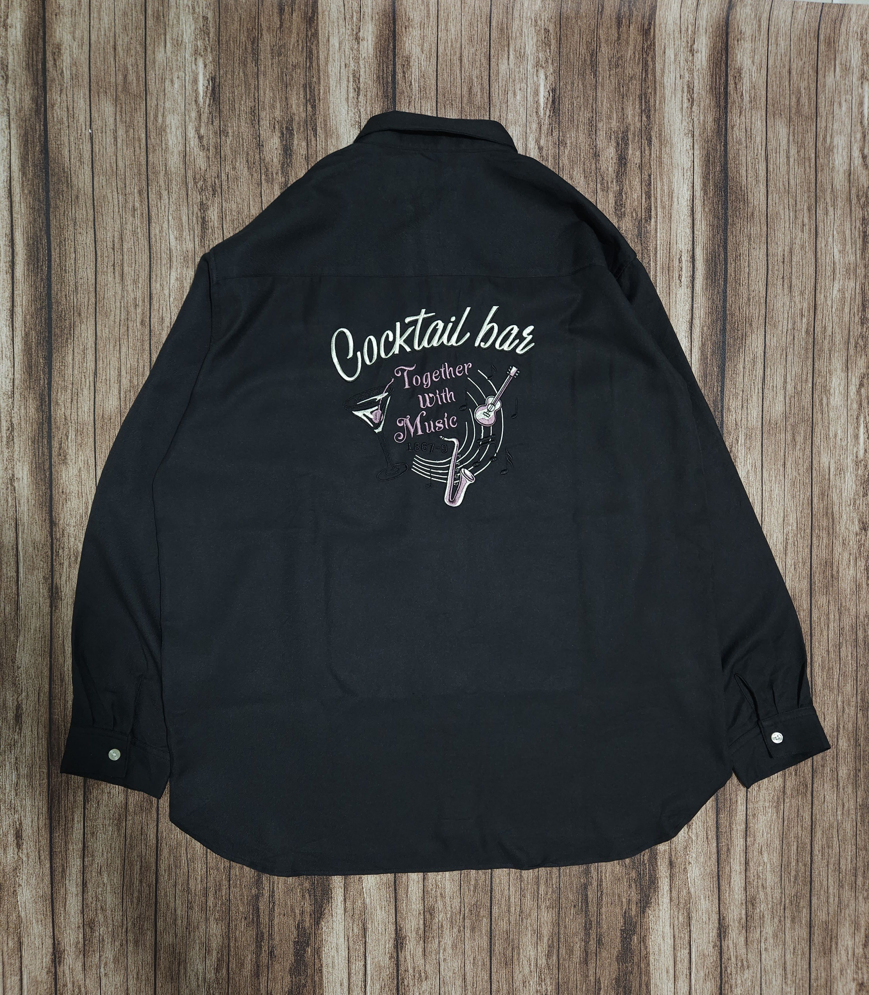 Black Label × Fashion Victim Shirt Back Number MUSIC N COCTAIL Size US XL / EU 56 / 4 - 6 Thumbnail